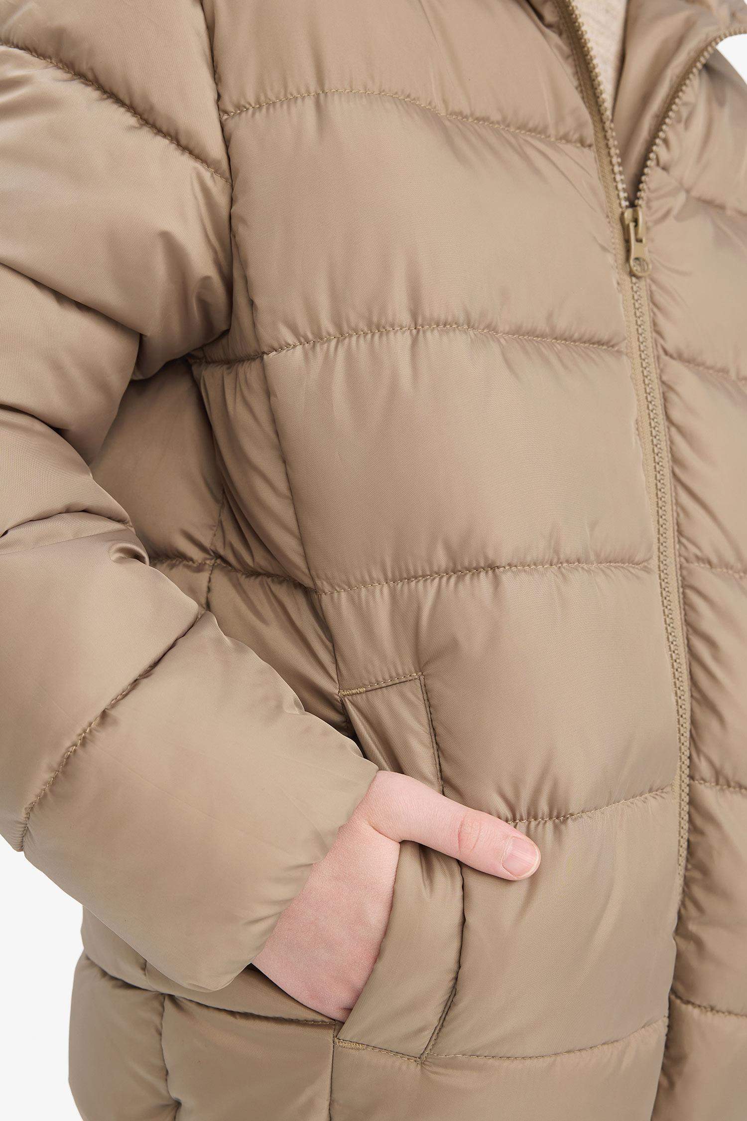 Boy Waterproof Hooded Zippered Puffer Jacket