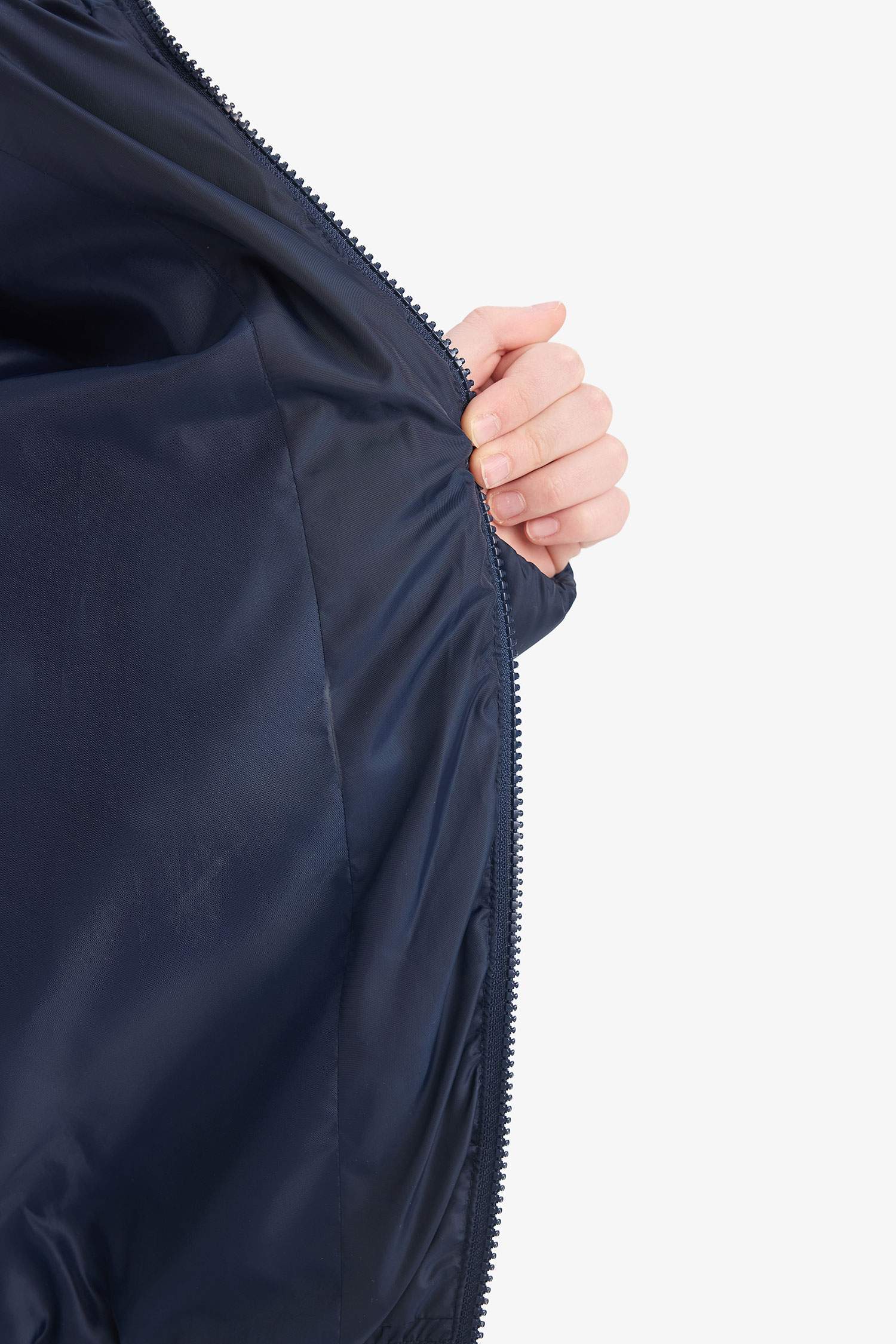 Boy Waterproof Hooded Zippered Puffer Jacket