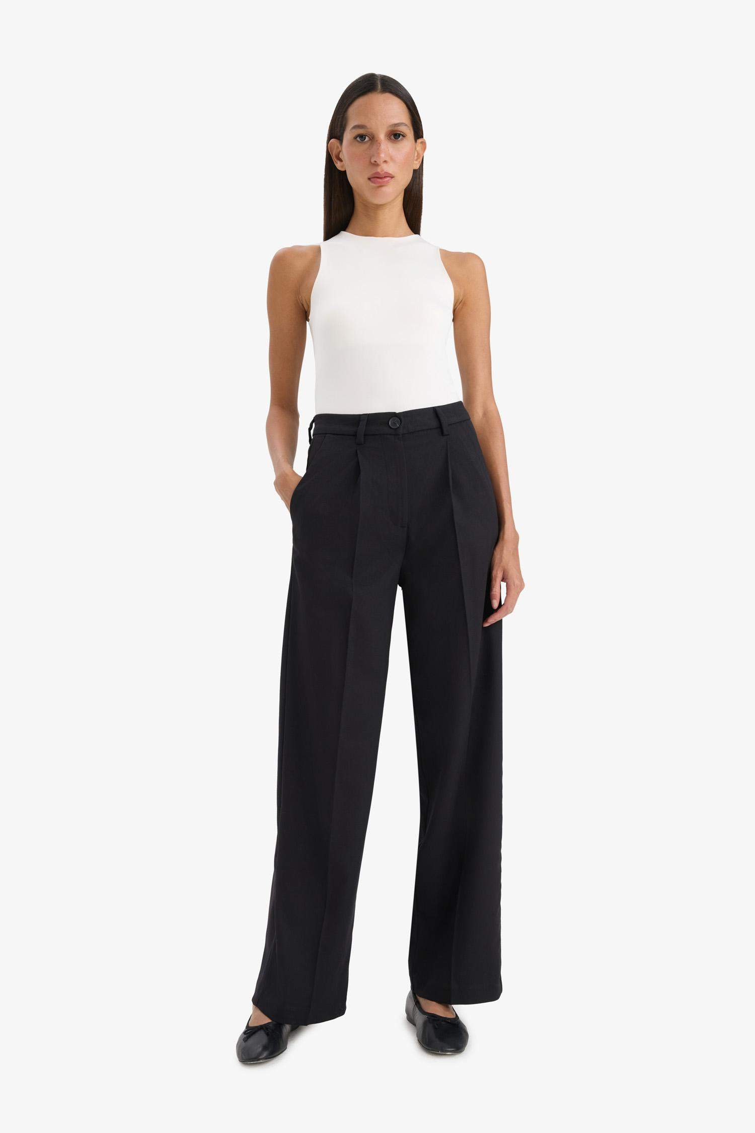 Wide Leg Wide Leg With Pockets Trousers