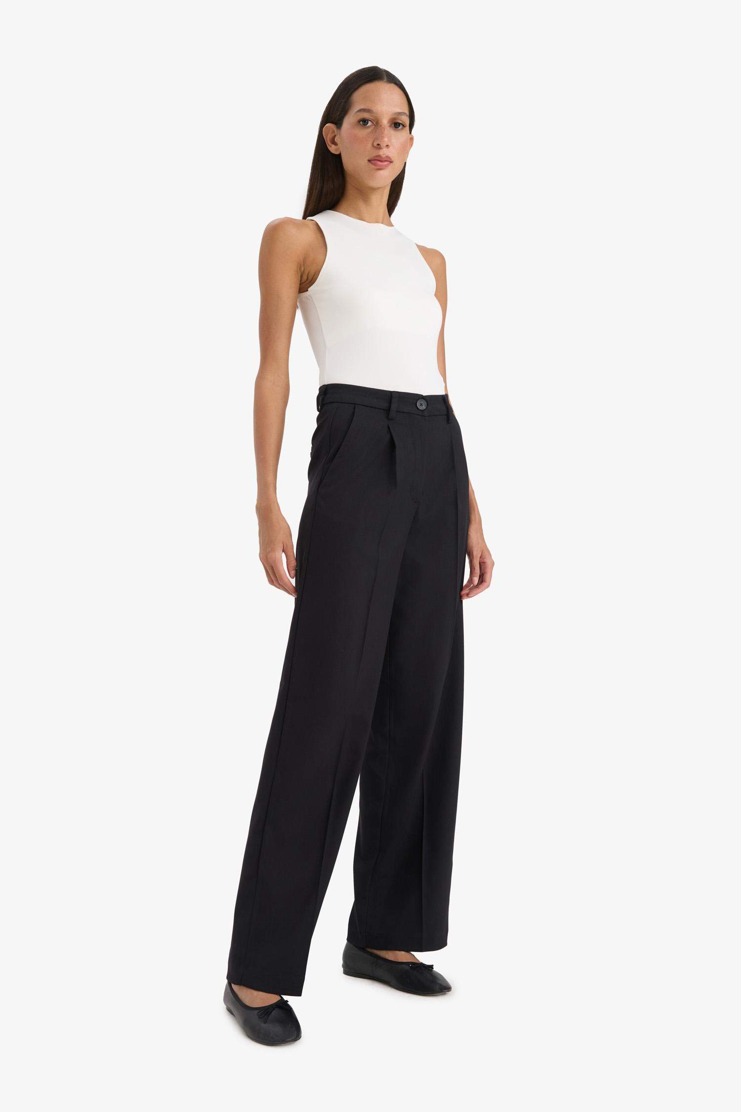 Wide Leg Wide Leg With Pockets Trousers