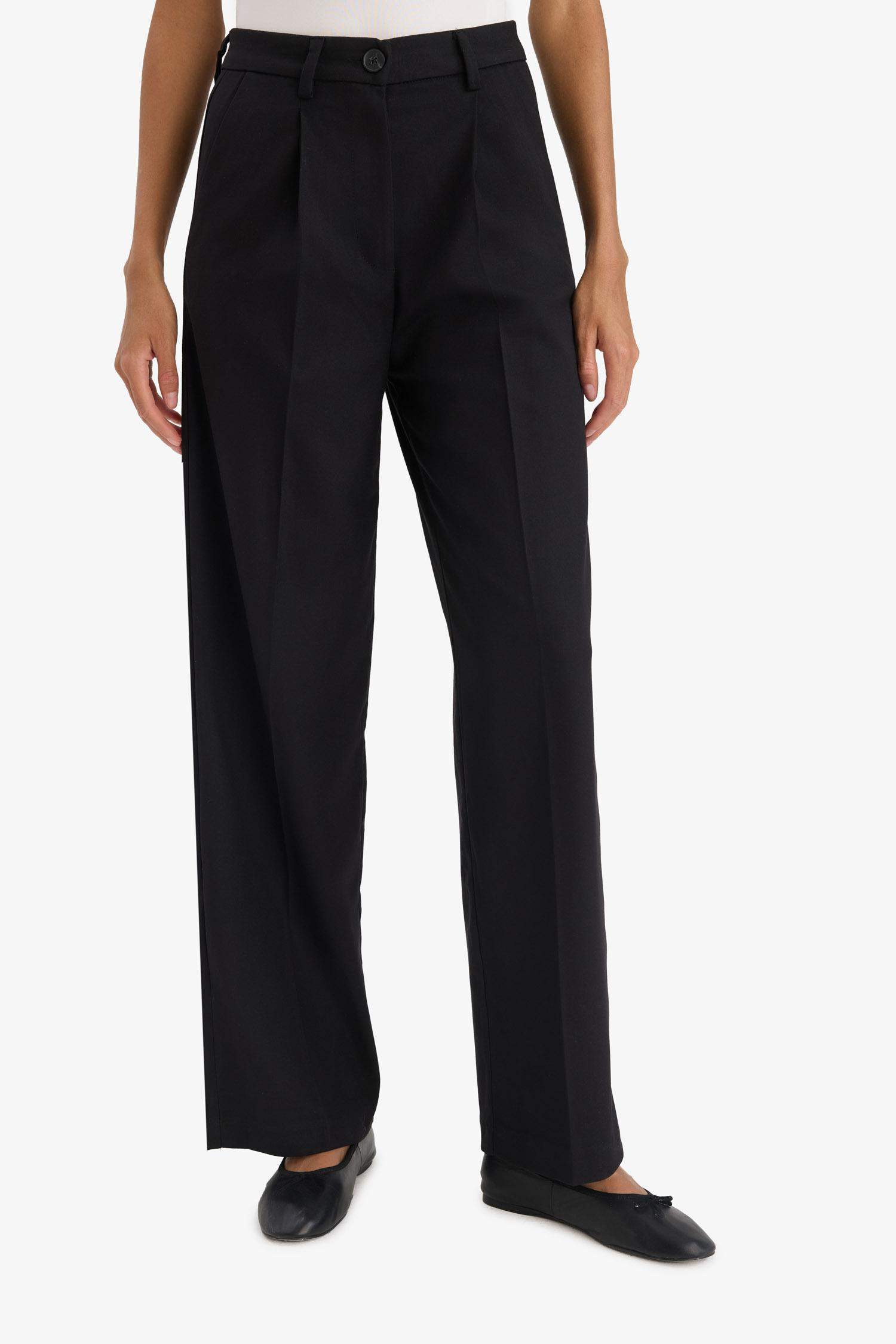 Wide Leg Wide Leg With Pockets Trousers