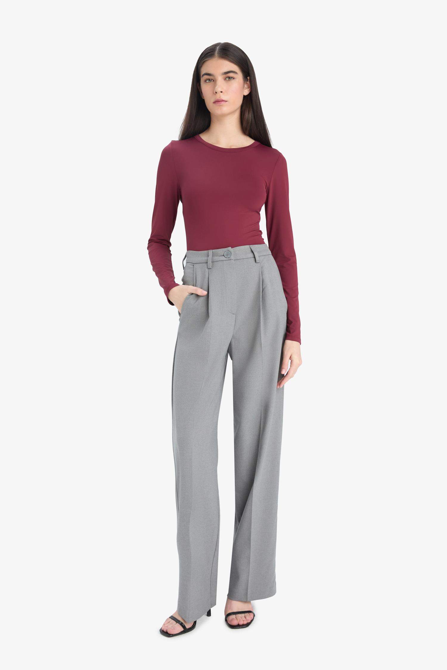 Wide Leg Wide Leg With Pockets Trousers