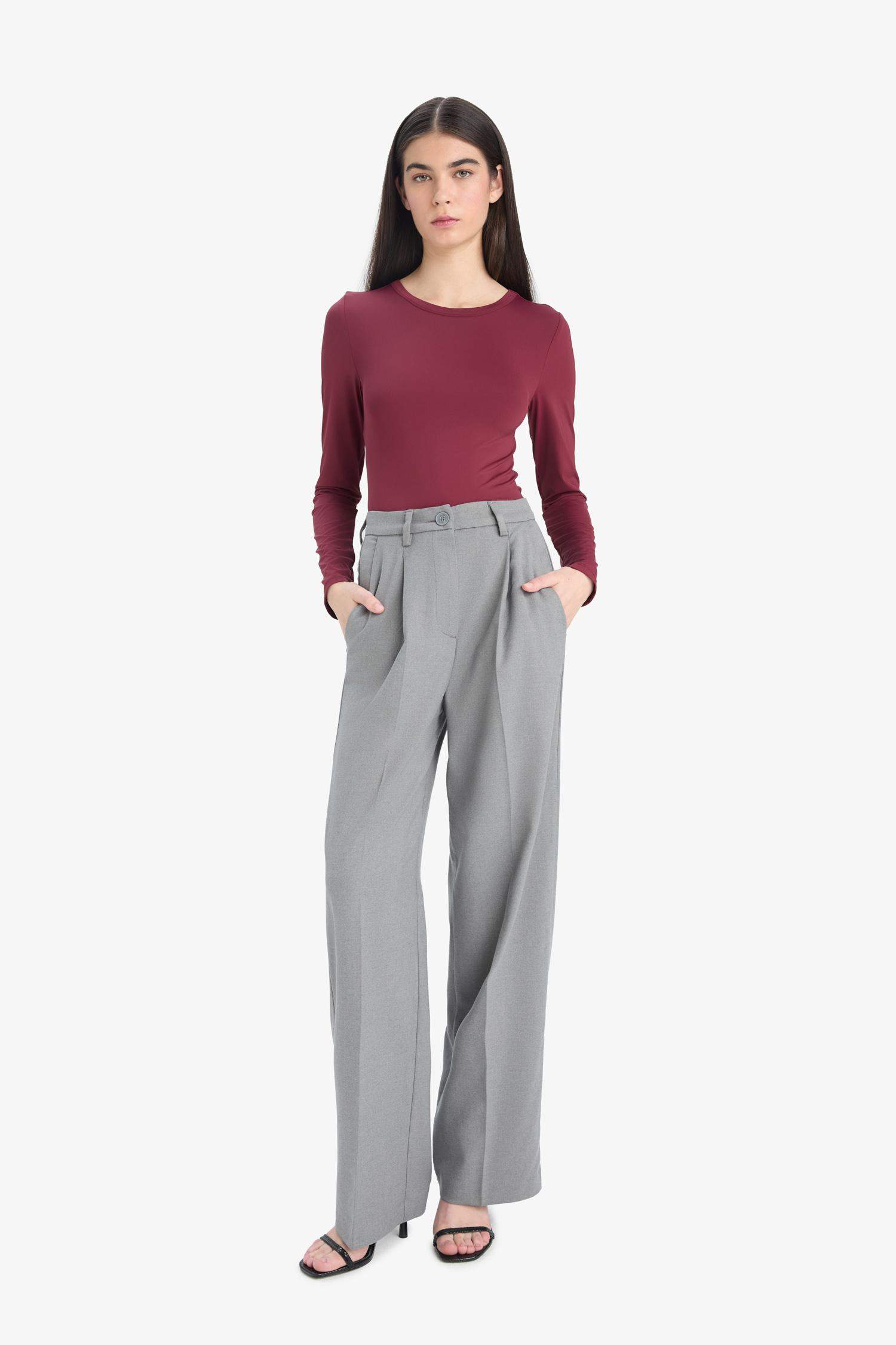 Wide Leg Wide Leg With Pockets Trousers