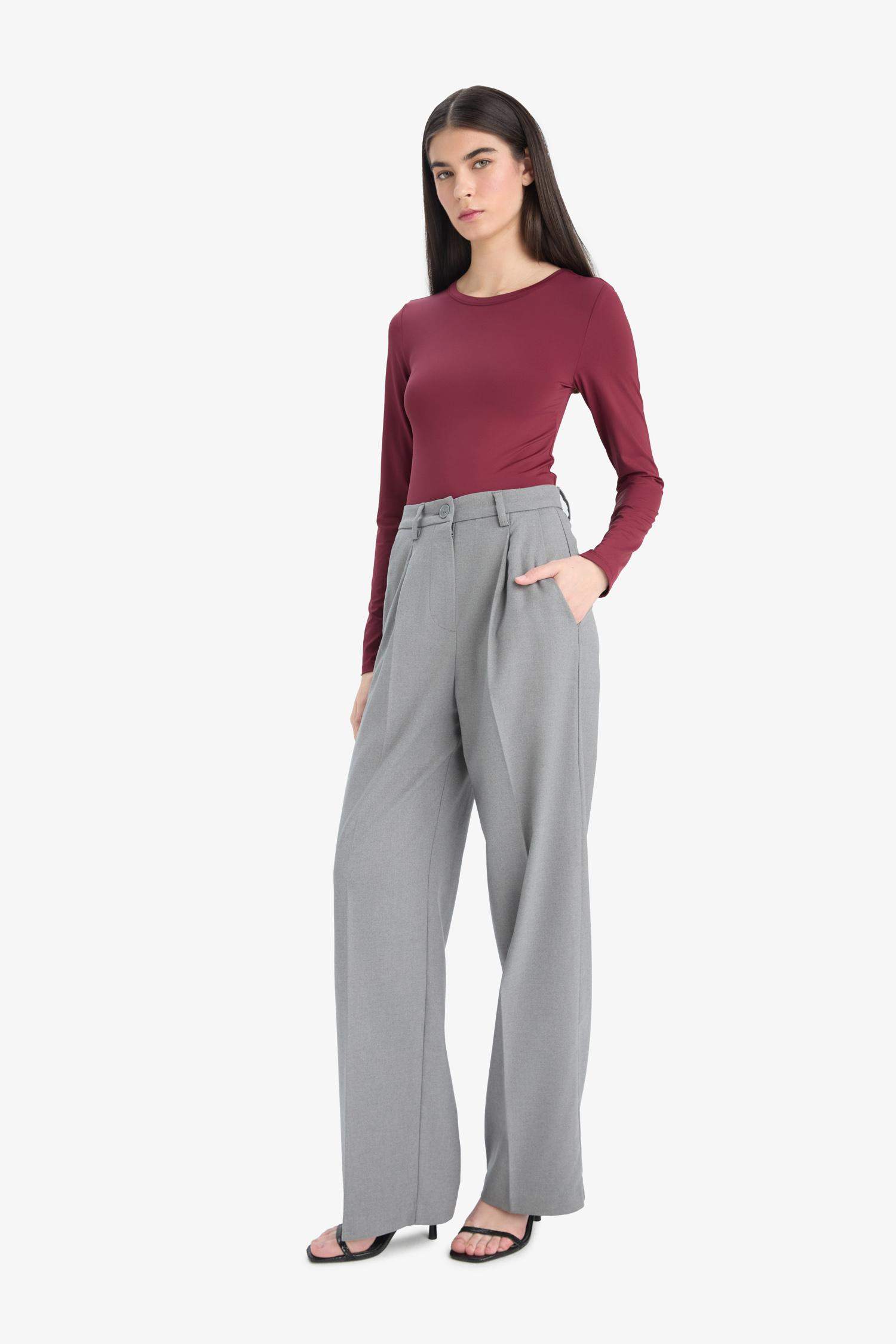 Wide Leg Wide Leg With Pockets Trousers