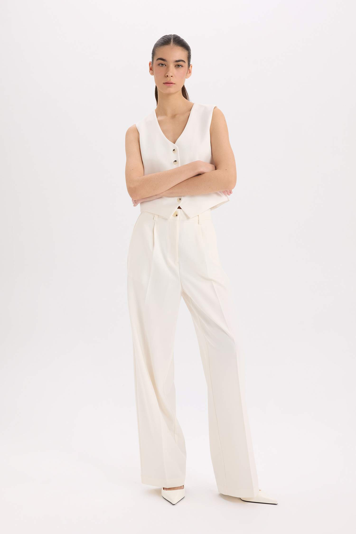 Wide Leg Wide Leg With Pockets Trousers
