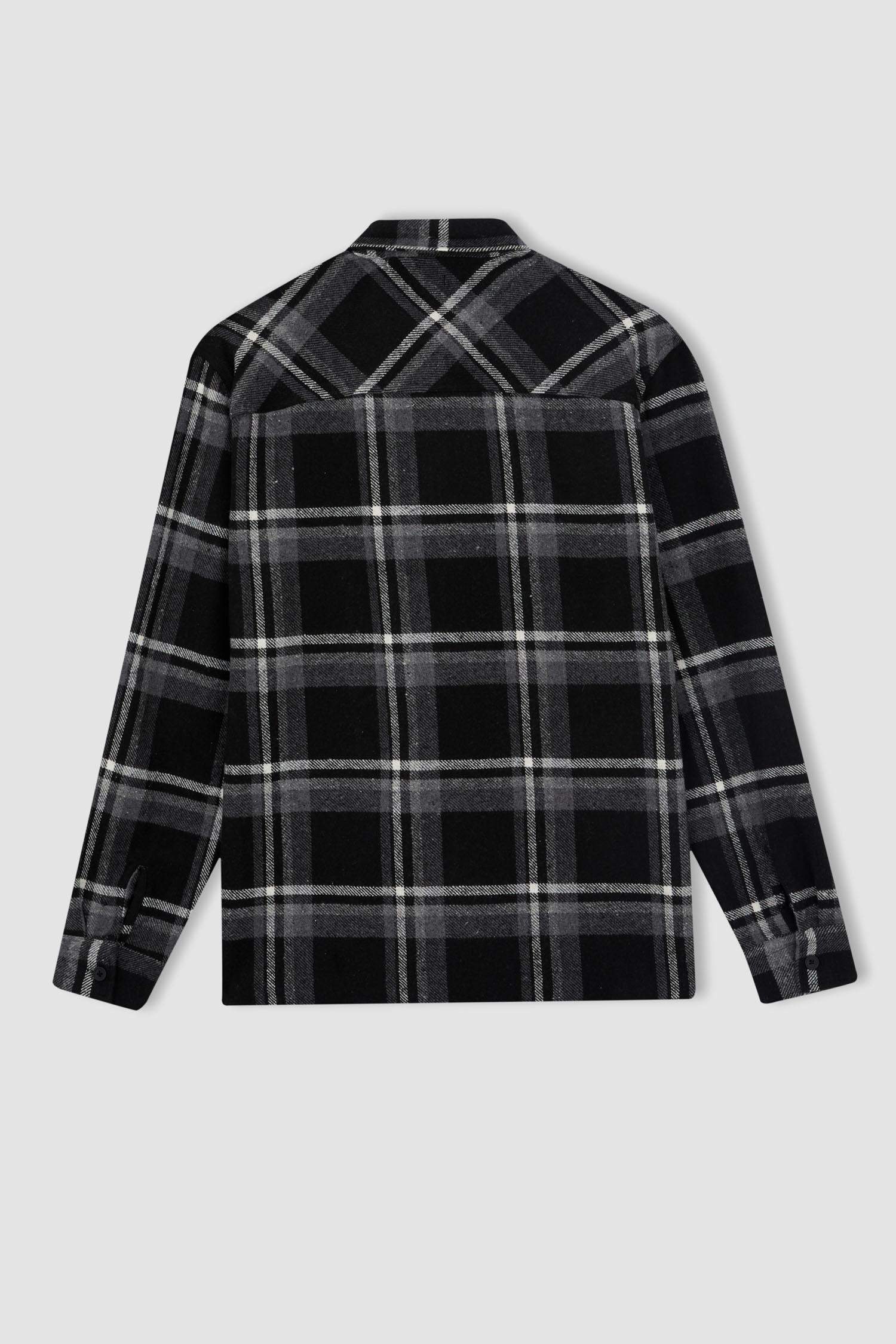 Сорочка з довгим рукавом свободного крою Woodcutter для чоловіків