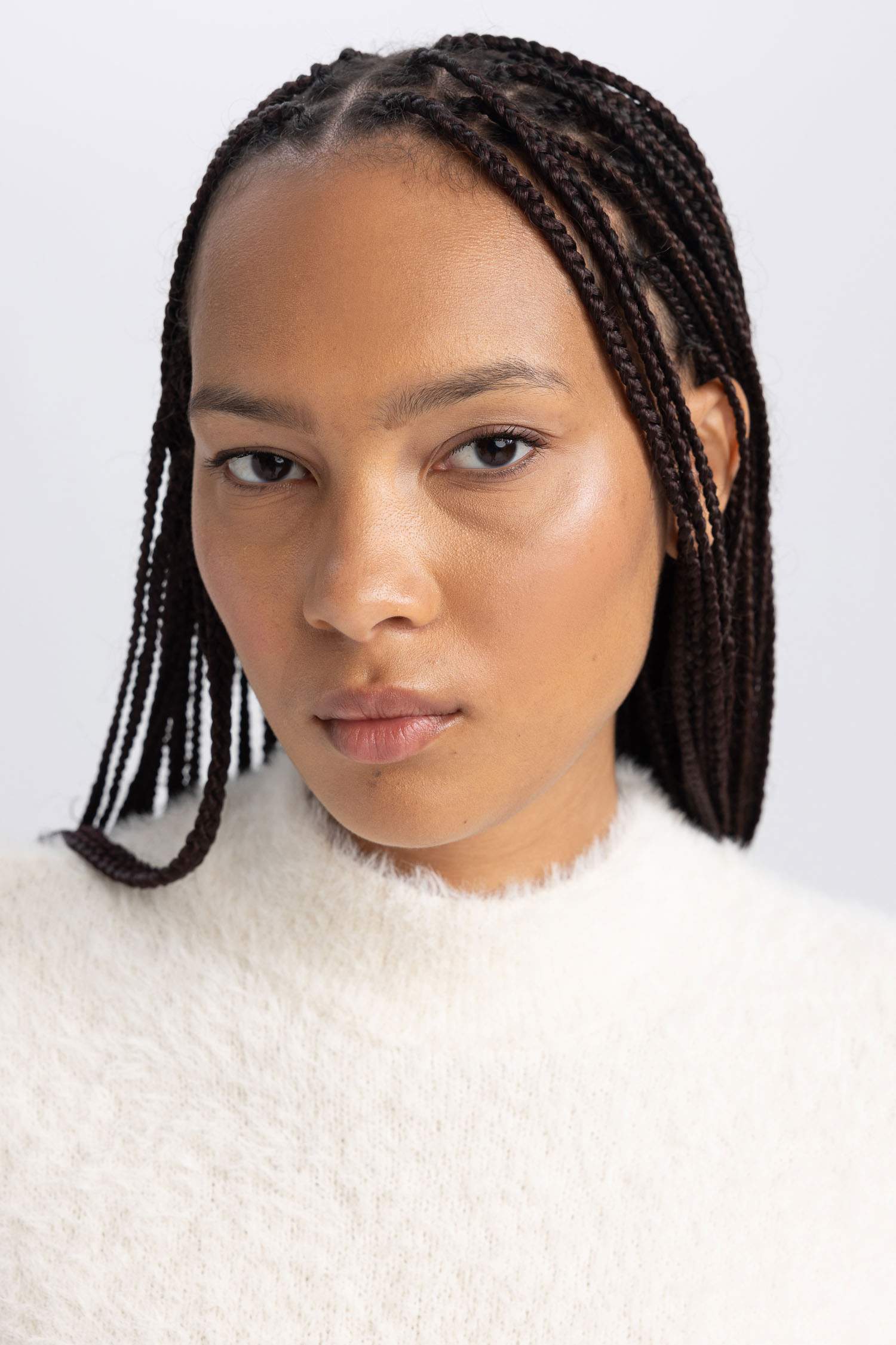 Regular Fit Yarım Balıkçı Yaka Triko Kazak