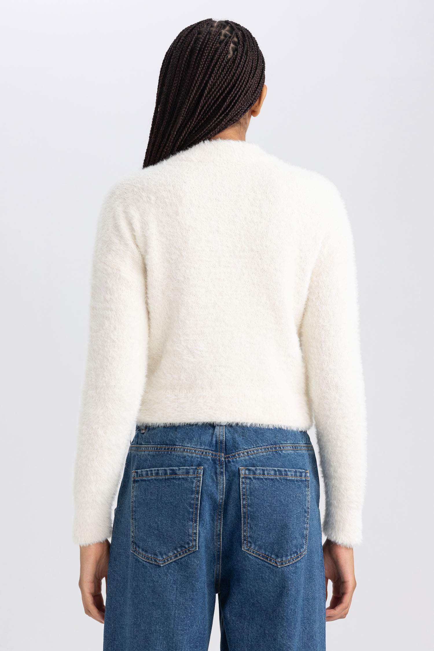 Regular Fit Yarım Balıkçı Yaka Triko Kazak