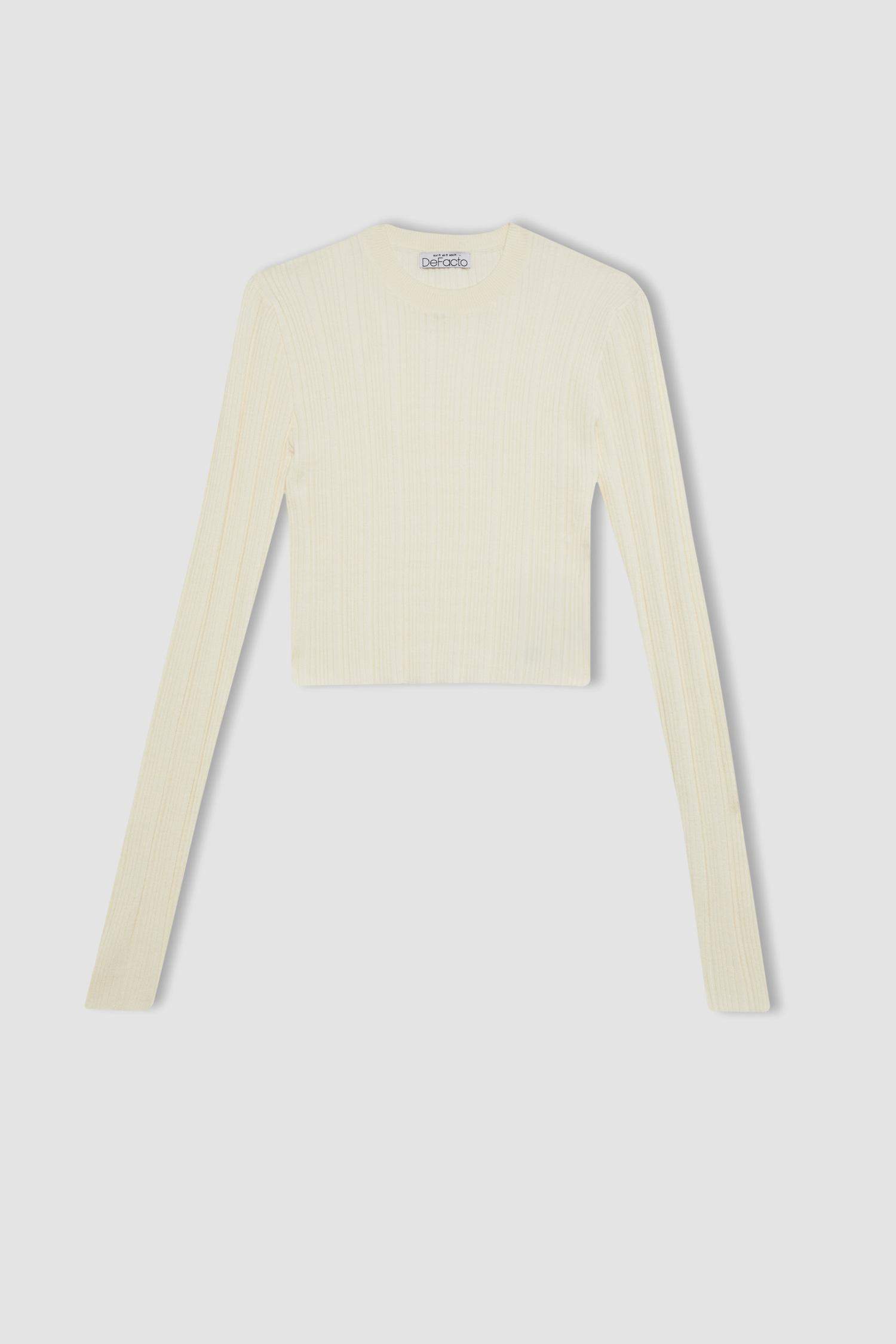 Pull Tricot Col Ras Du Cou