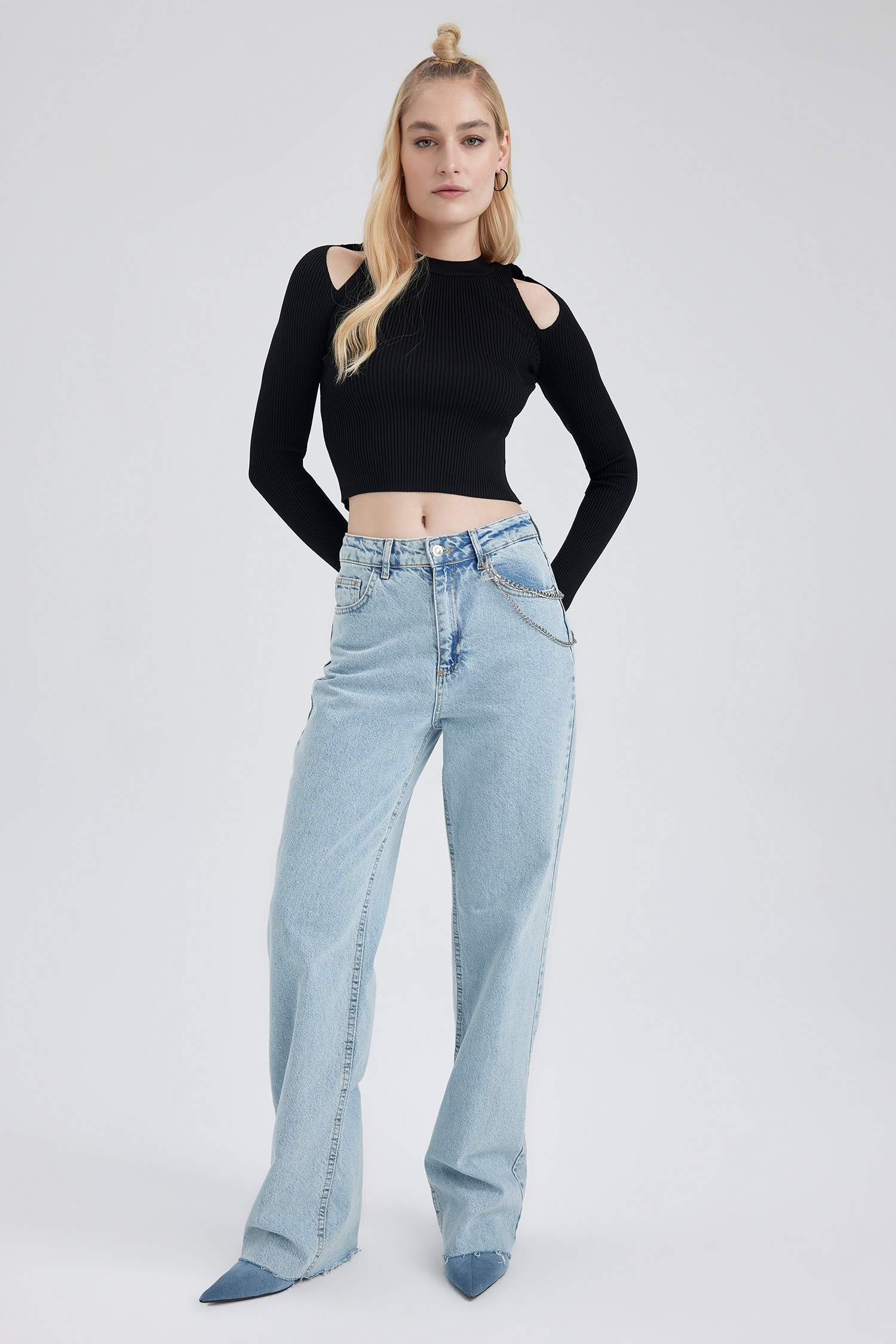 Slim Fit Crew Neck Knitwear Pullover