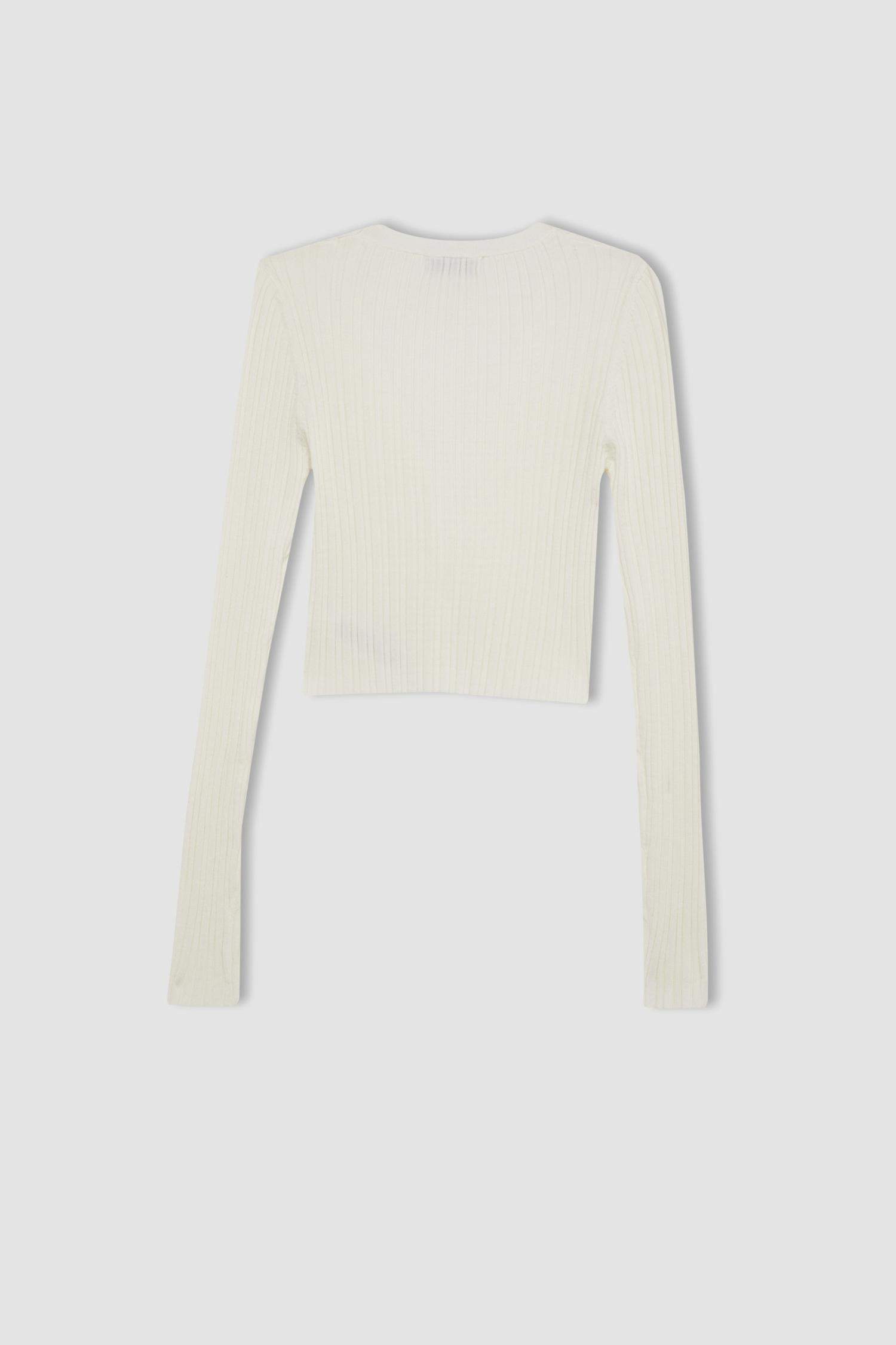 Regular Fit V-Neck Knitwear Cardigan