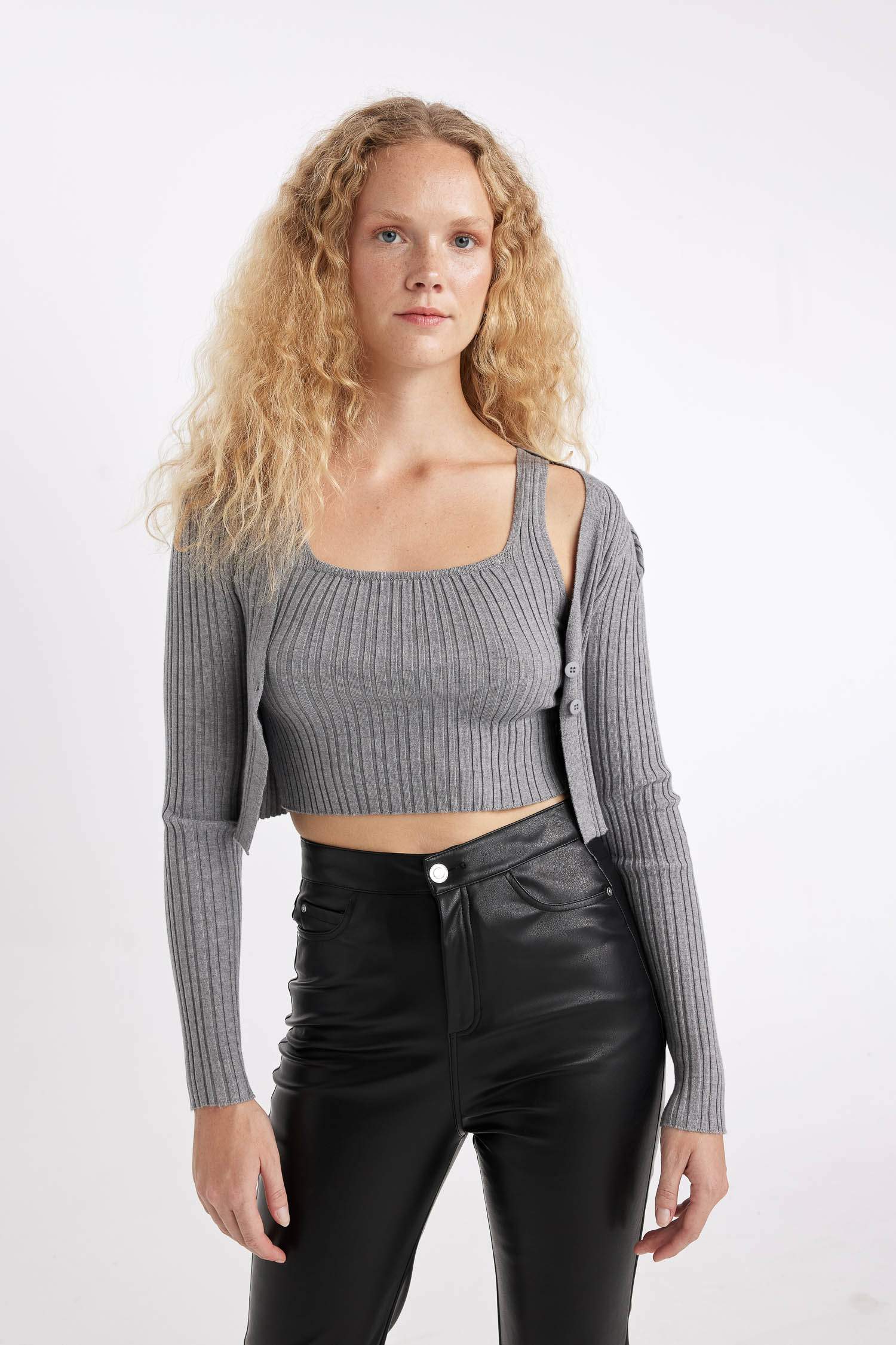 Regular Fit V-Neck Knitwear Cardigan