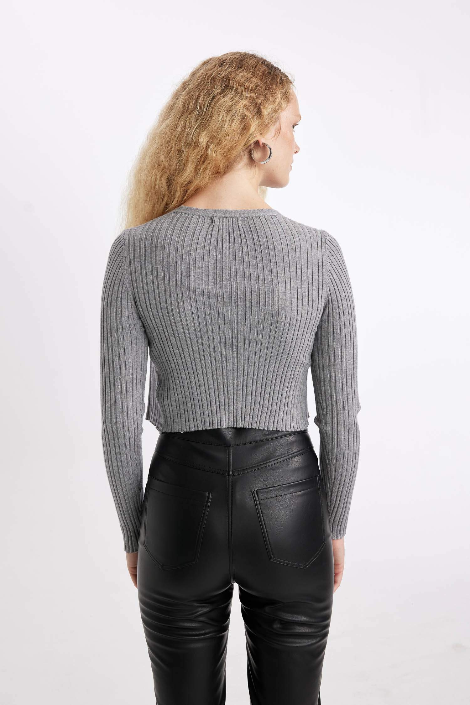 Regular Fit V-Neck Knitwear Cardigan