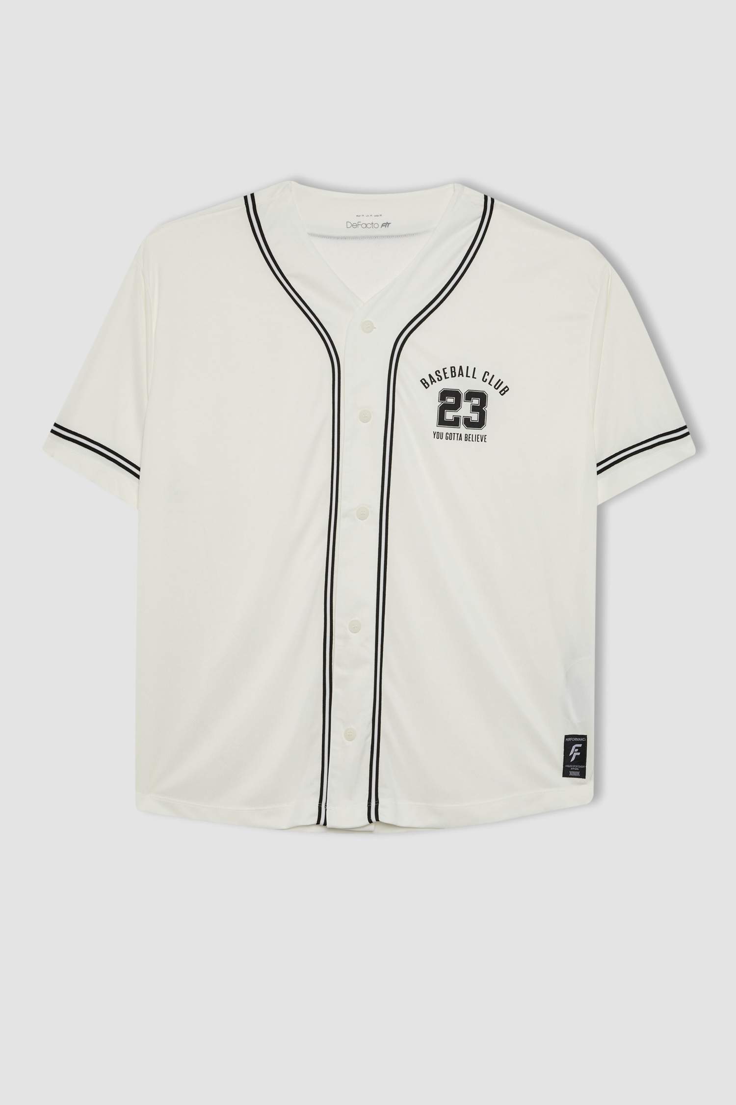 Oversized Official Man Jersey Baseball Shirt