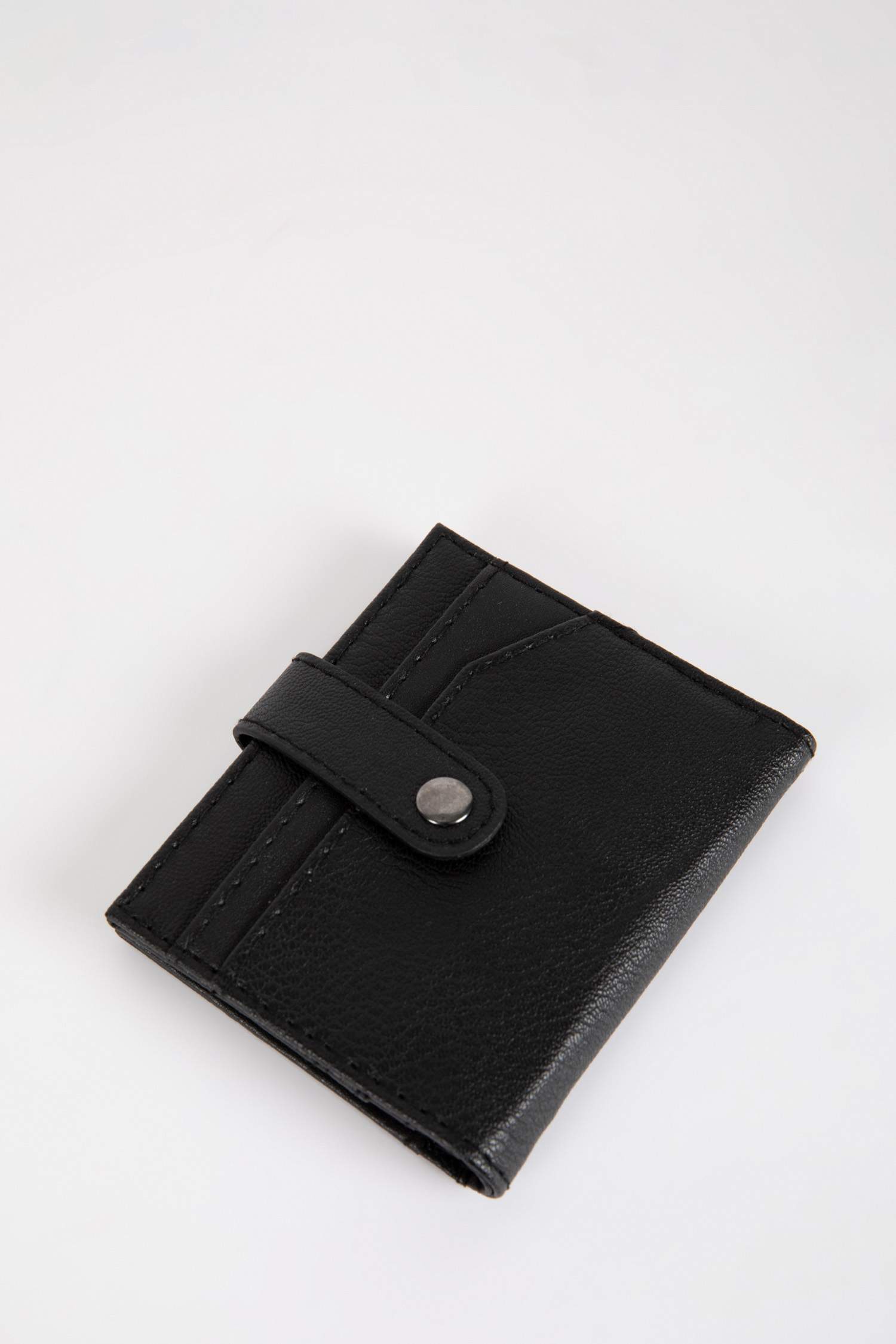 Black MEN Men Faux Leather Wallet 2784411 DeFacto