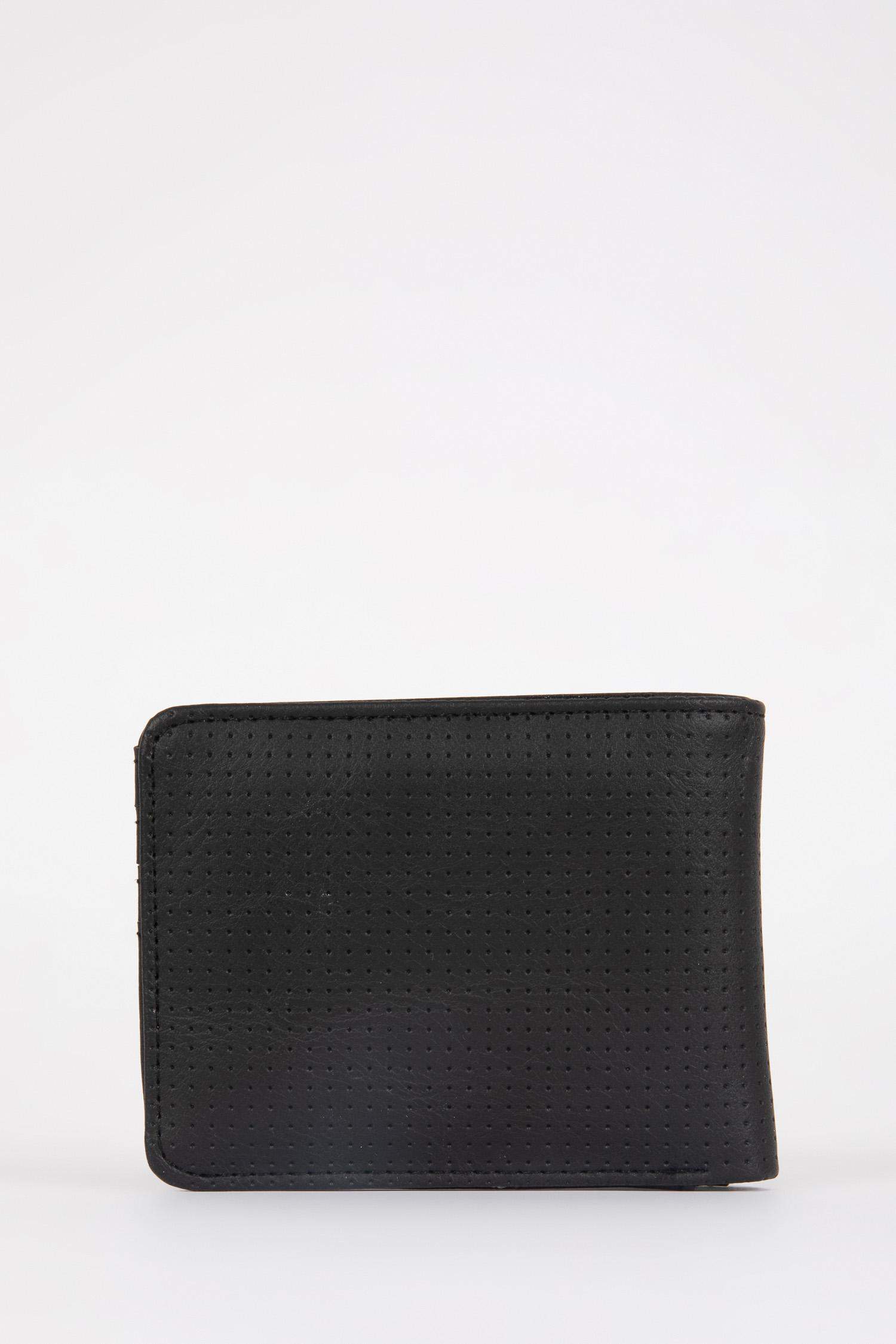 Black Man Men Faux Leather Wallet 2784441 DeFacto
