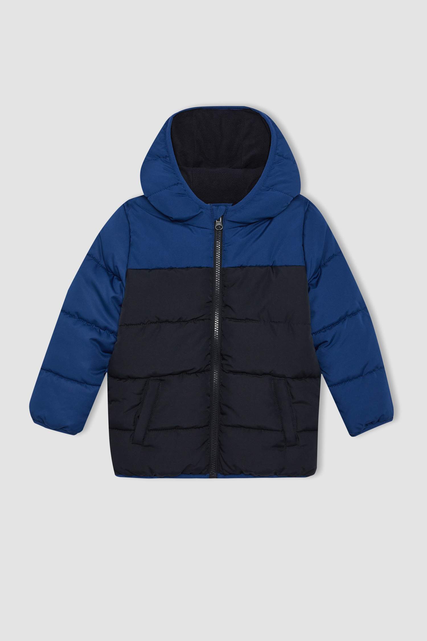 Baby Boy Fleece Lined Puffer Jacket
