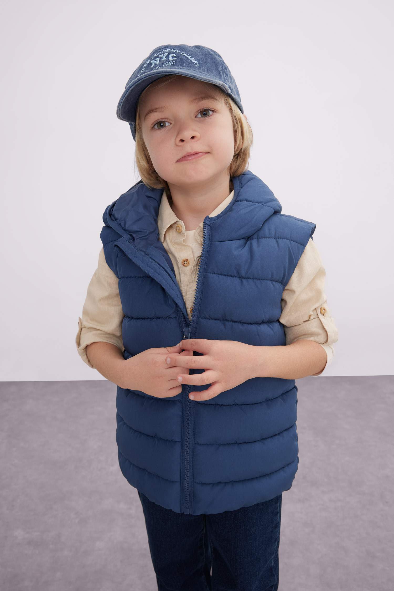 Boy Waterproof Puffer Vest
