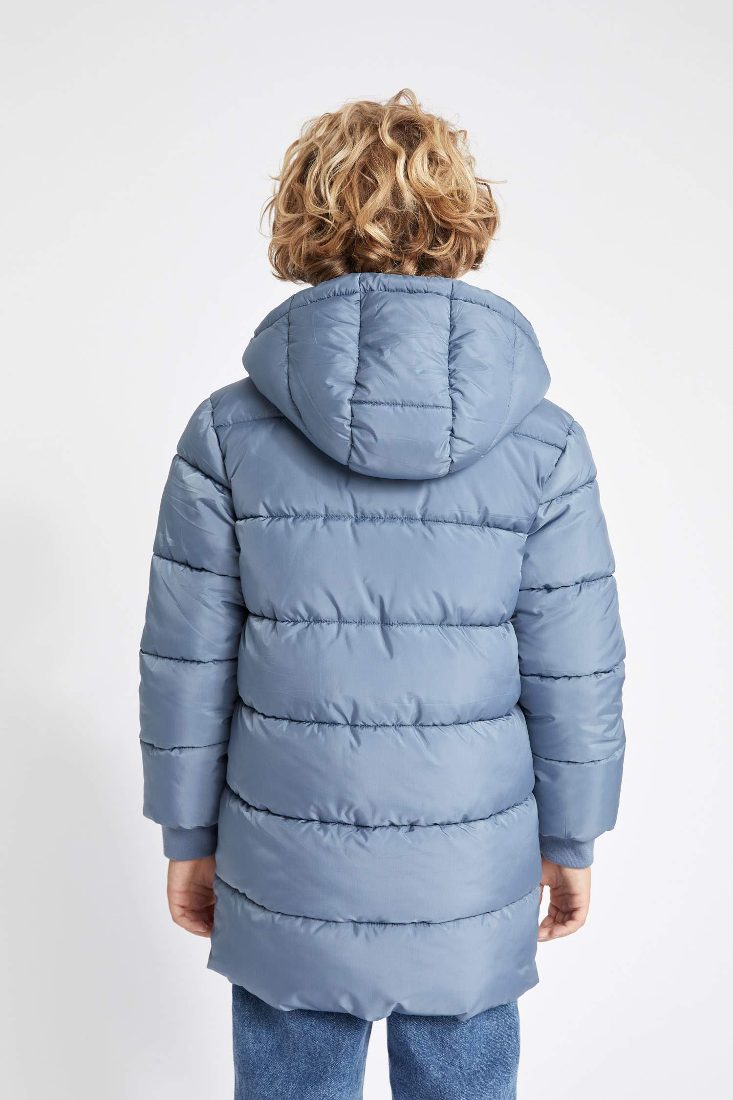 Парка водоотталкивающая ткань стандартного кроя для мальчиков