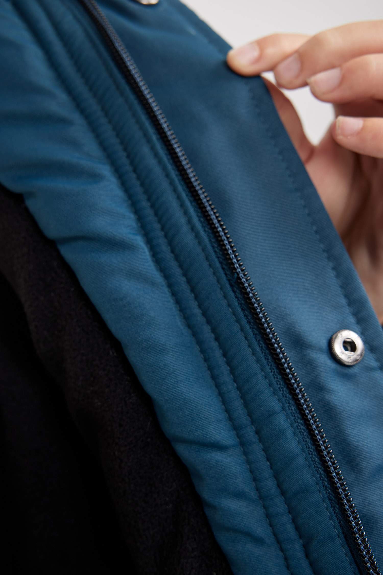 بالطو اولادي بكابيشون صوفي