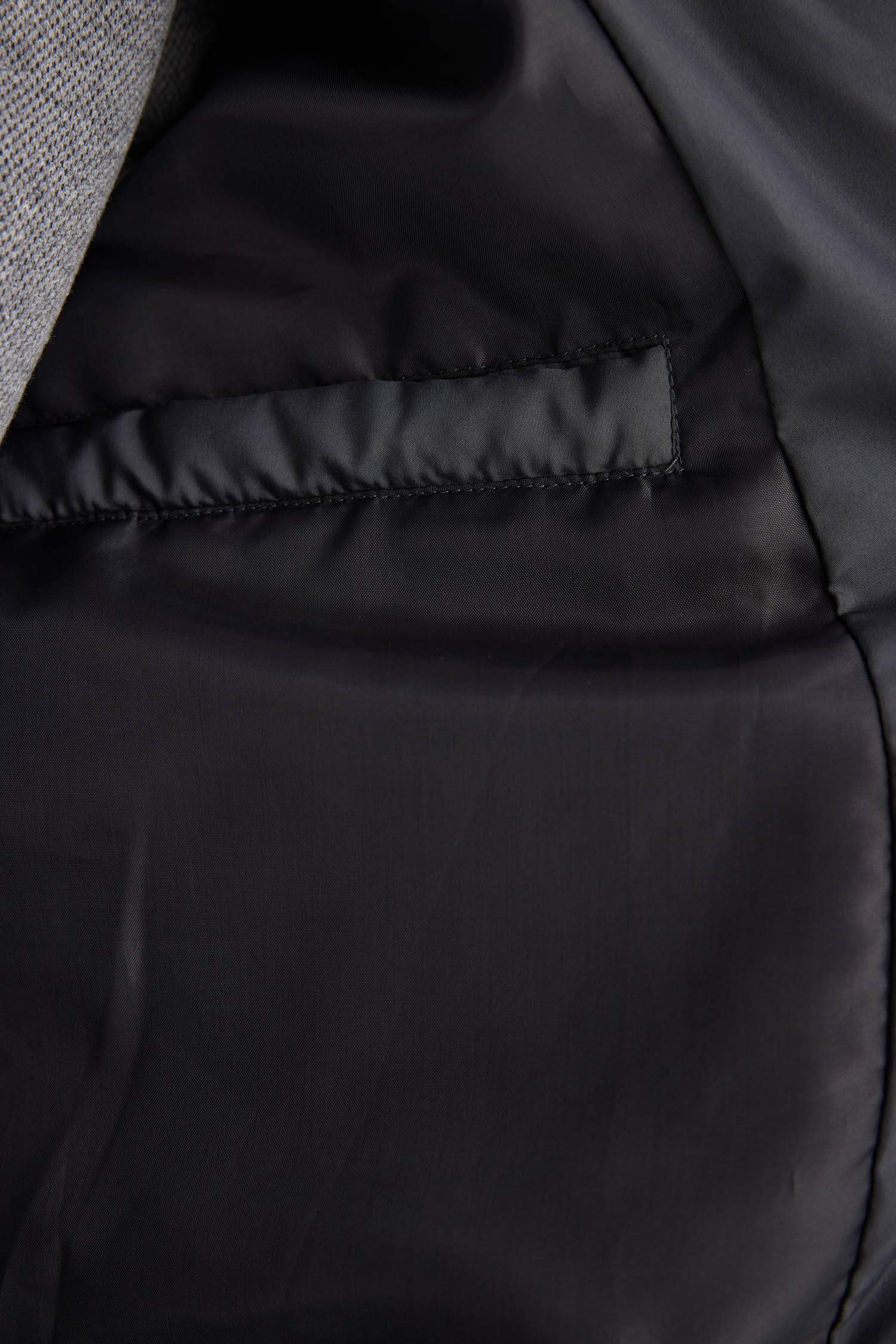 Su İtici Şişme Mont Kapüşonlu Fermuarlı Cepli