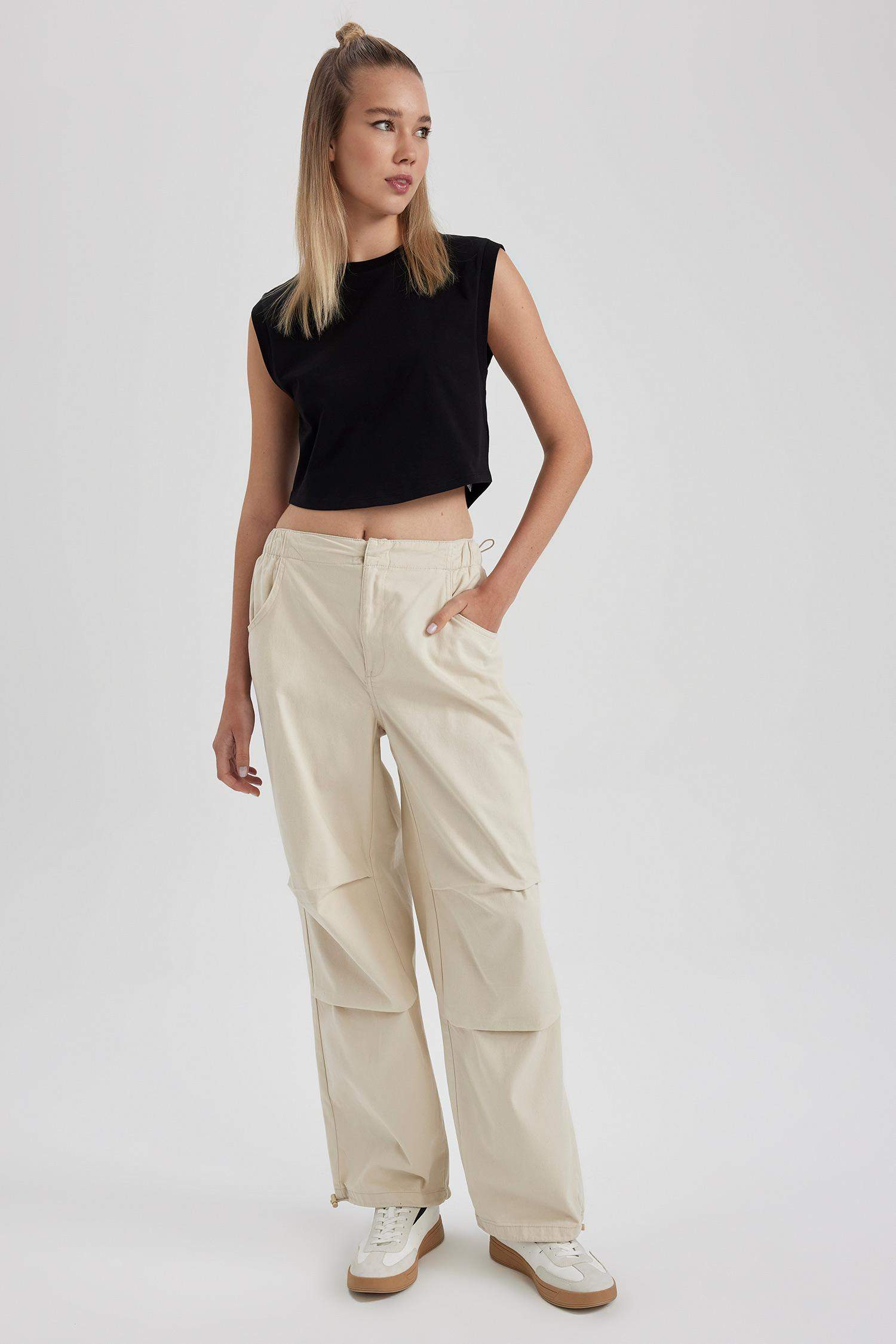 بنطلون باراشوت قطن