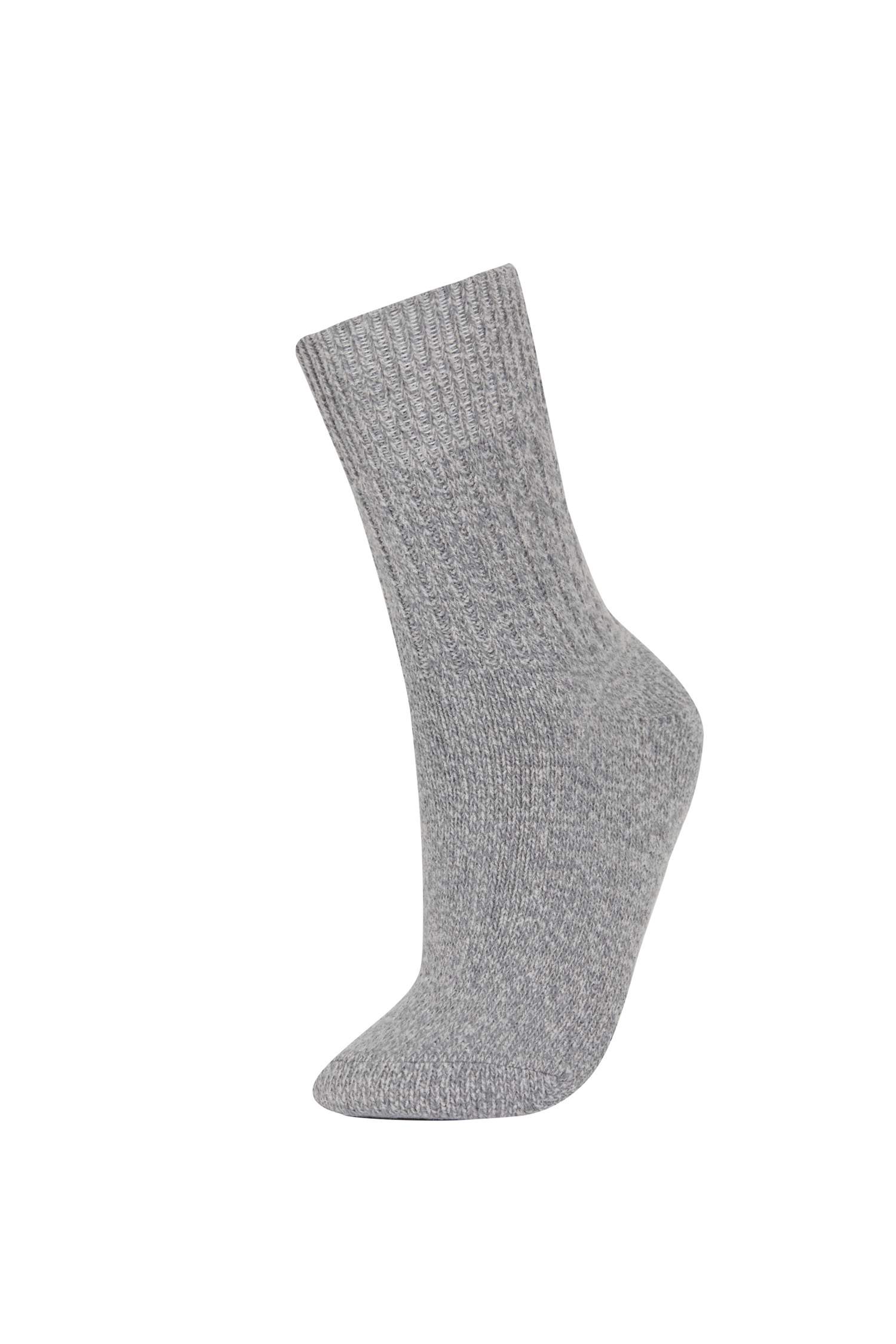 Kadın 2'li Pamuklu Uzun Çorap