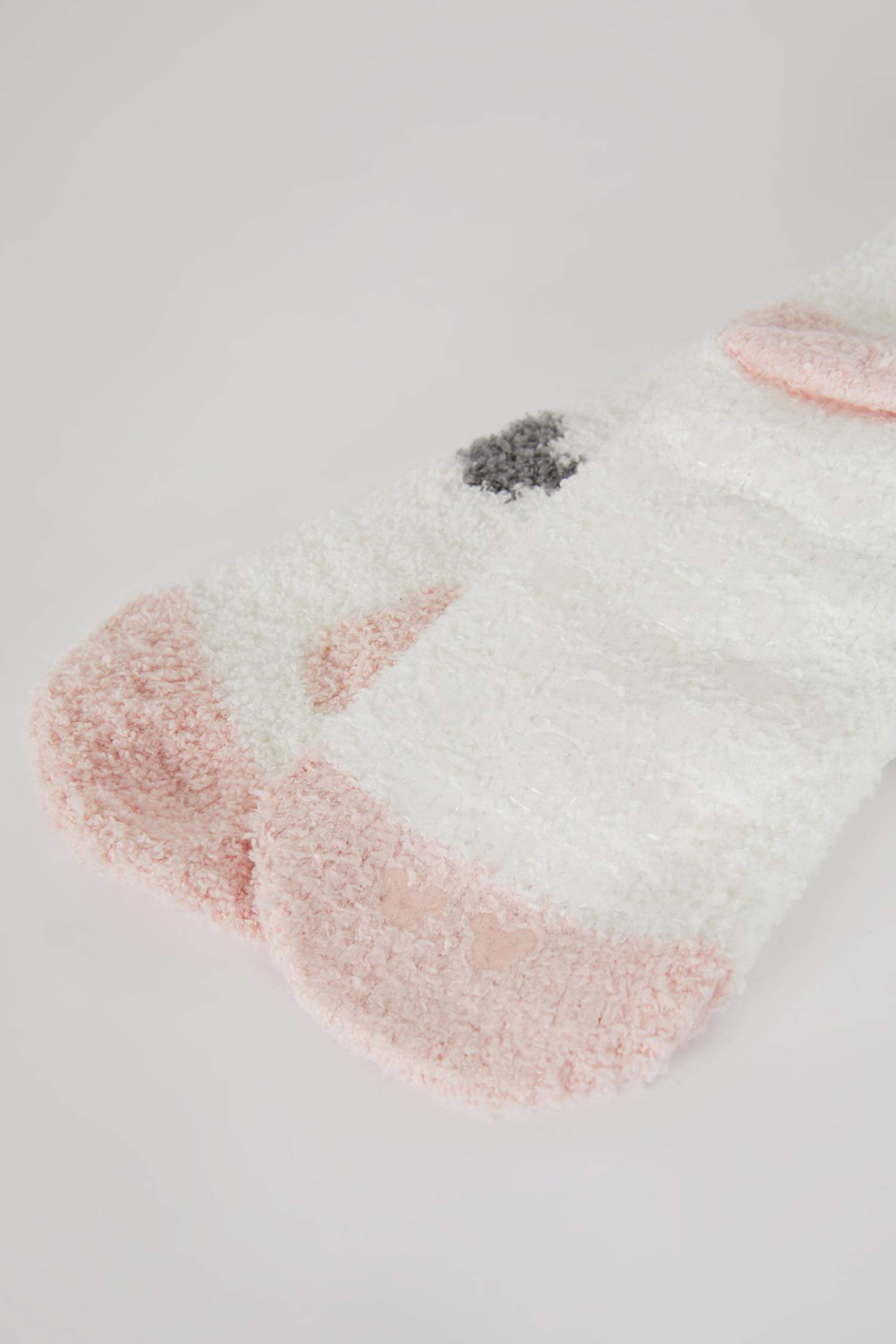 Kız Çocuk Disney Mickey & Minnie Pamuklu Havlu Çorap