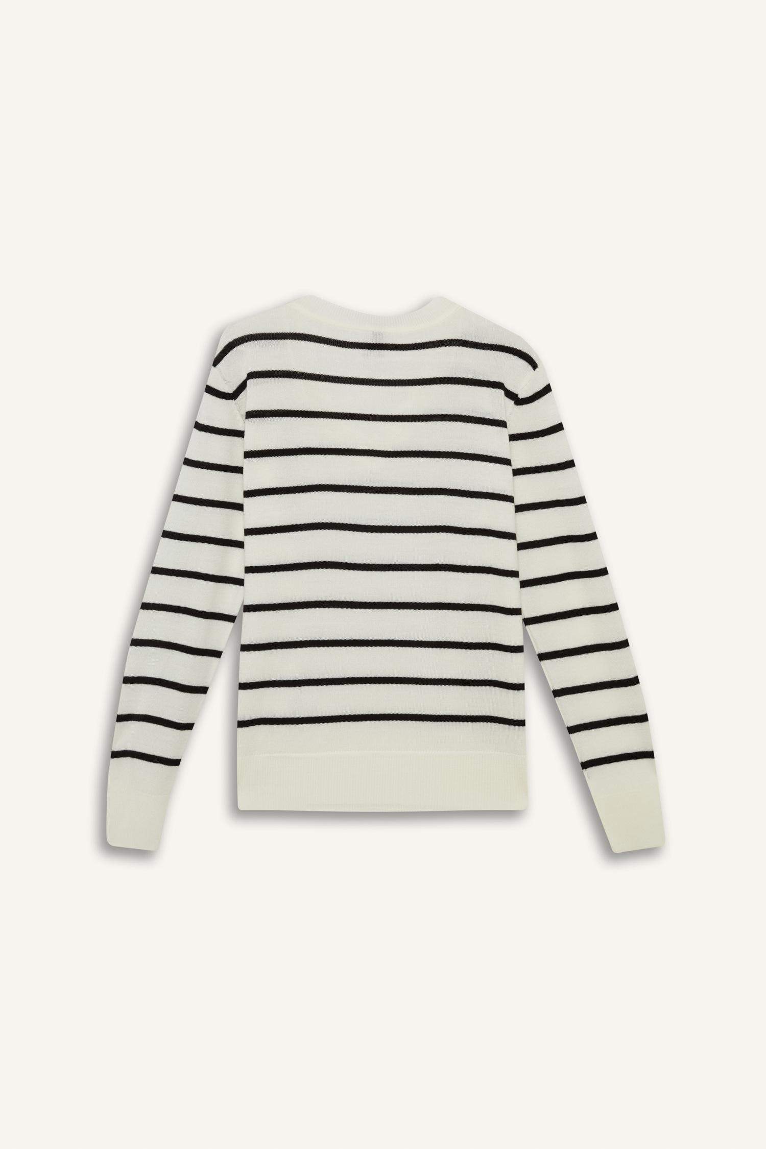 Relax Fit V-Neck Knit Pullover