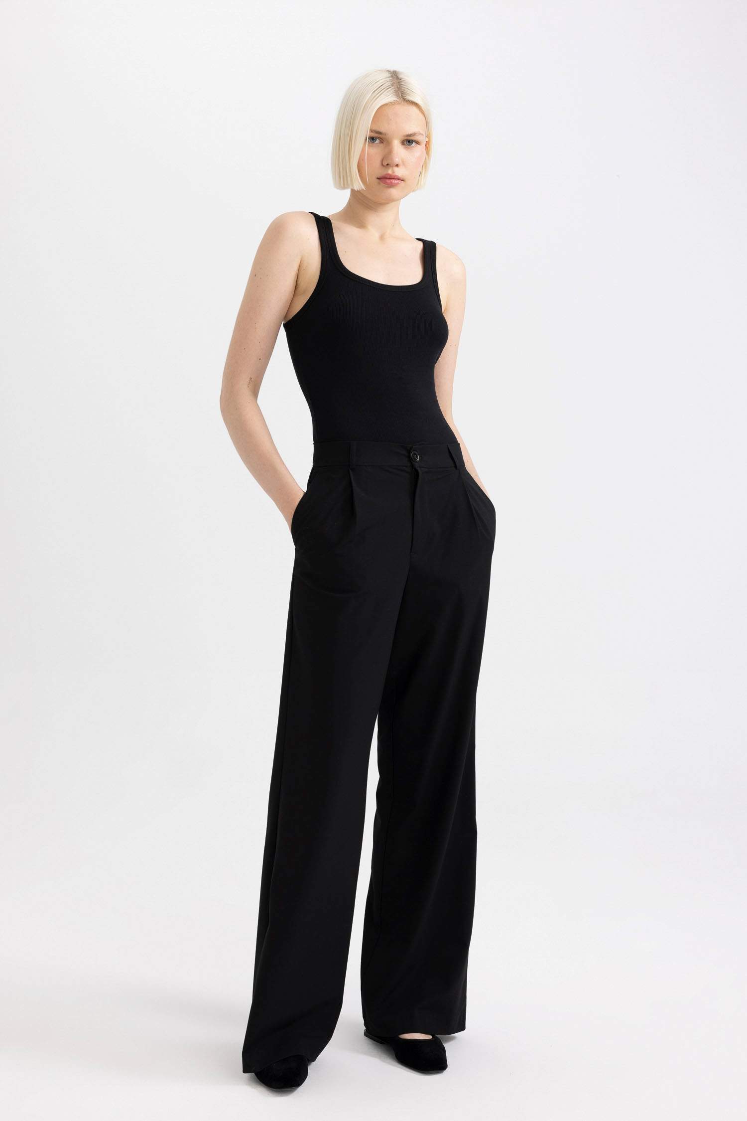 كيمونه مضلع سليم فيت بياخة مدورة