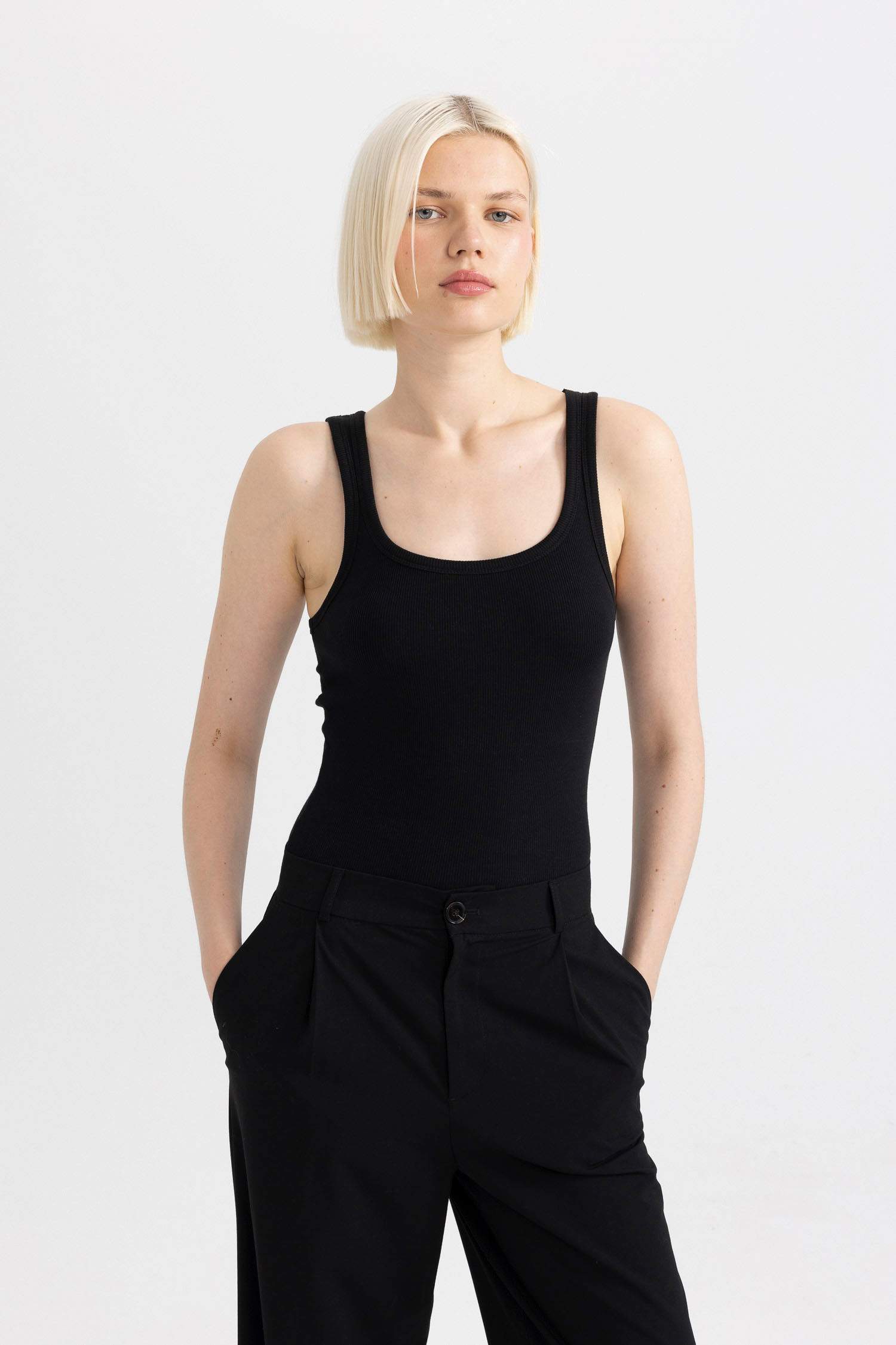 كيمونه مضلع سليم فيت بياخة مدورة