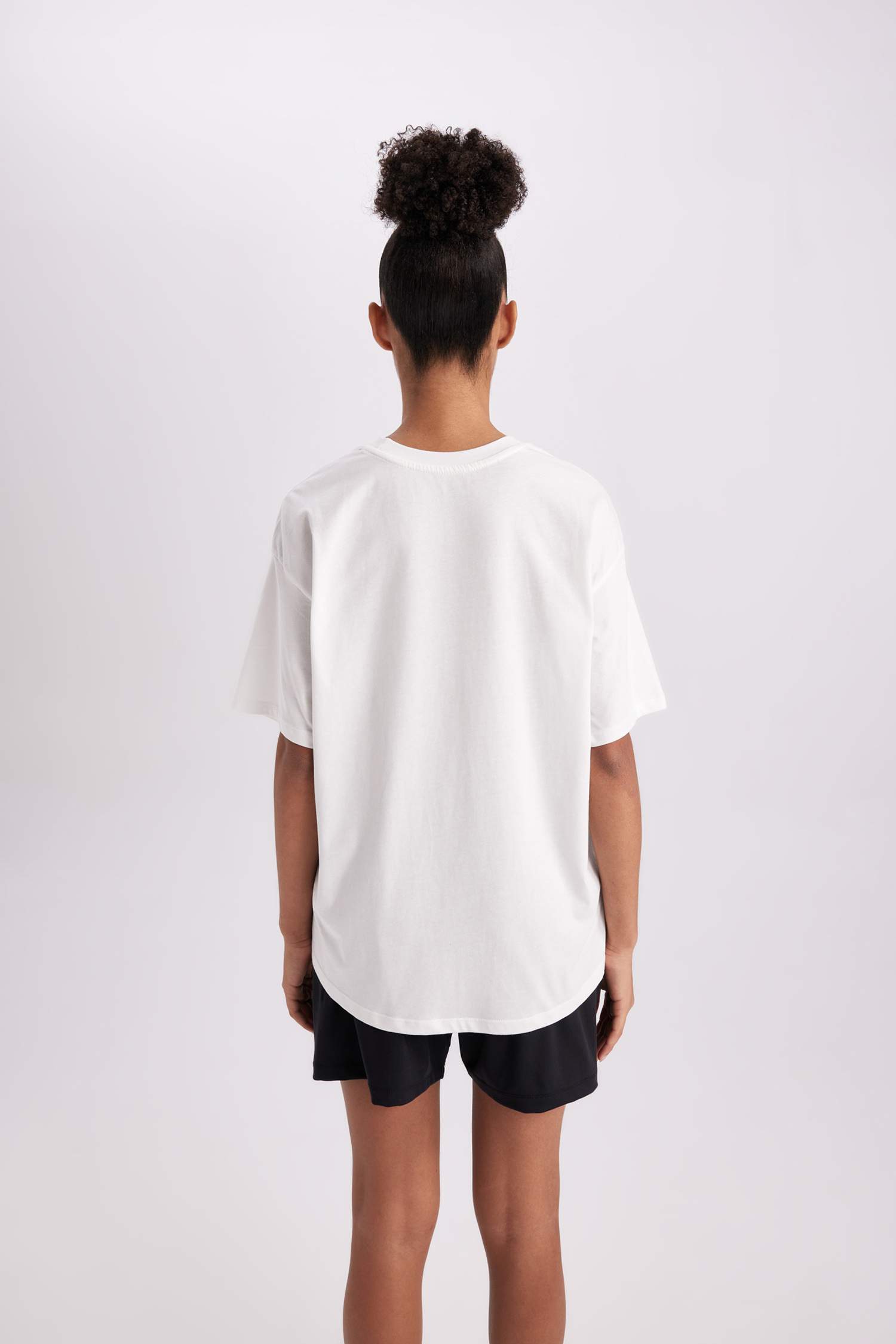DeFactoFit Oversize Fit Crew Neck Sports T-Shirt