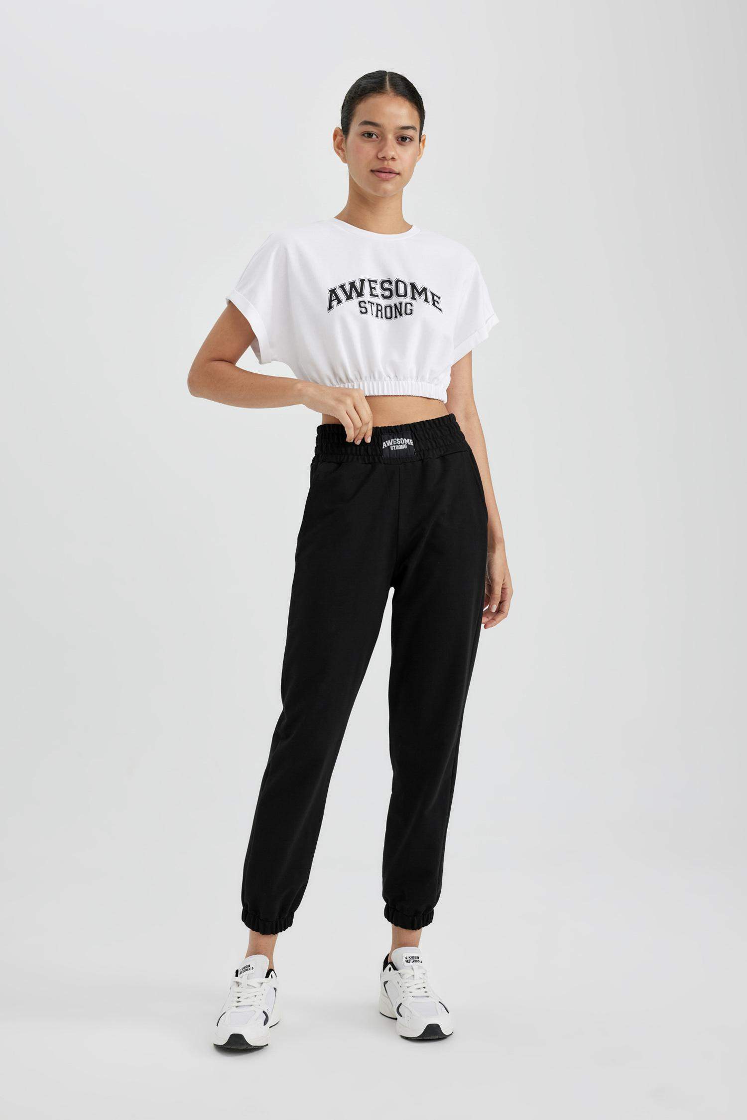 DeFactoFit Standard Fit Basic Jogger Sweatpants