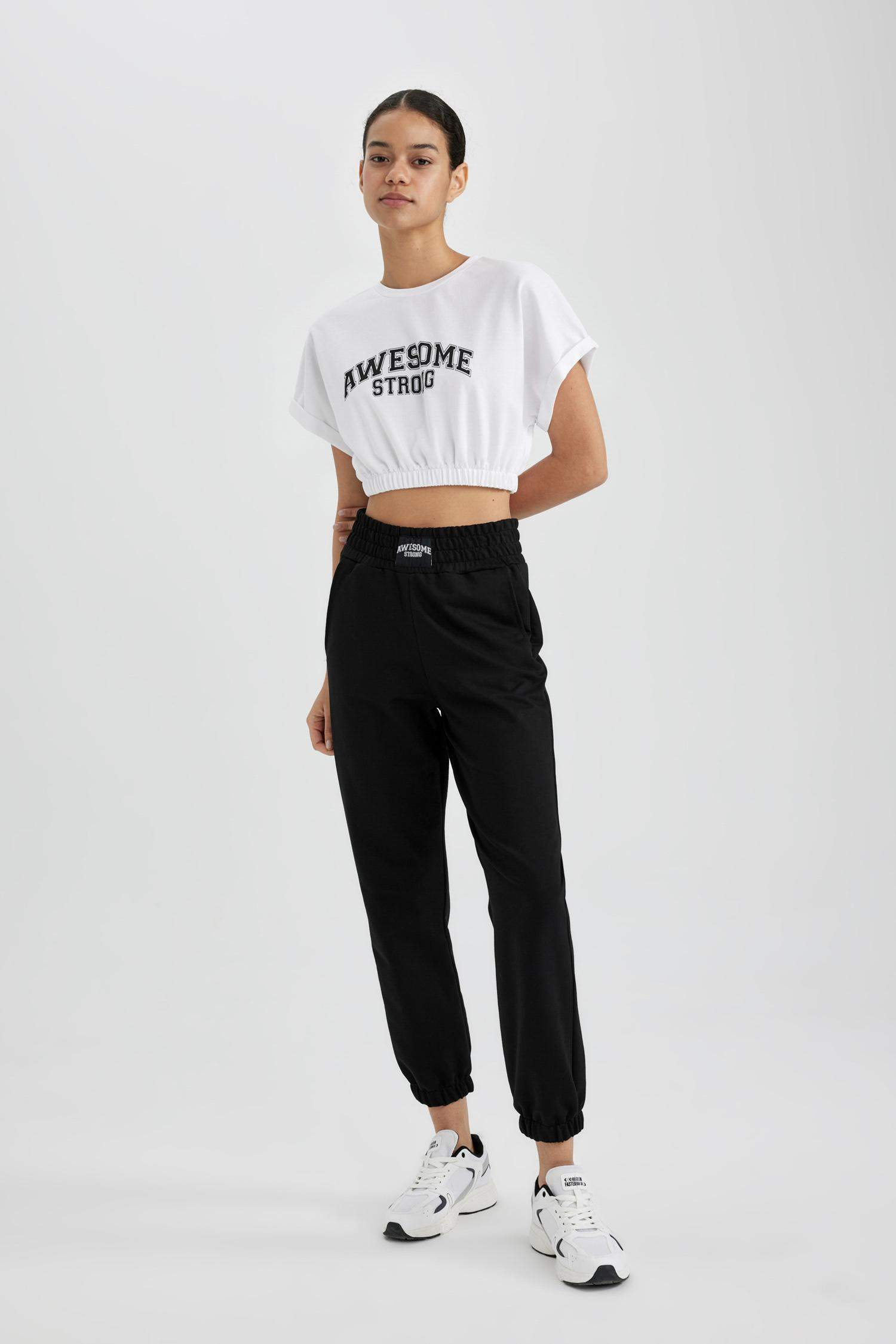 DeFactoFit Standard Fit Basic Jogger Sweatpants