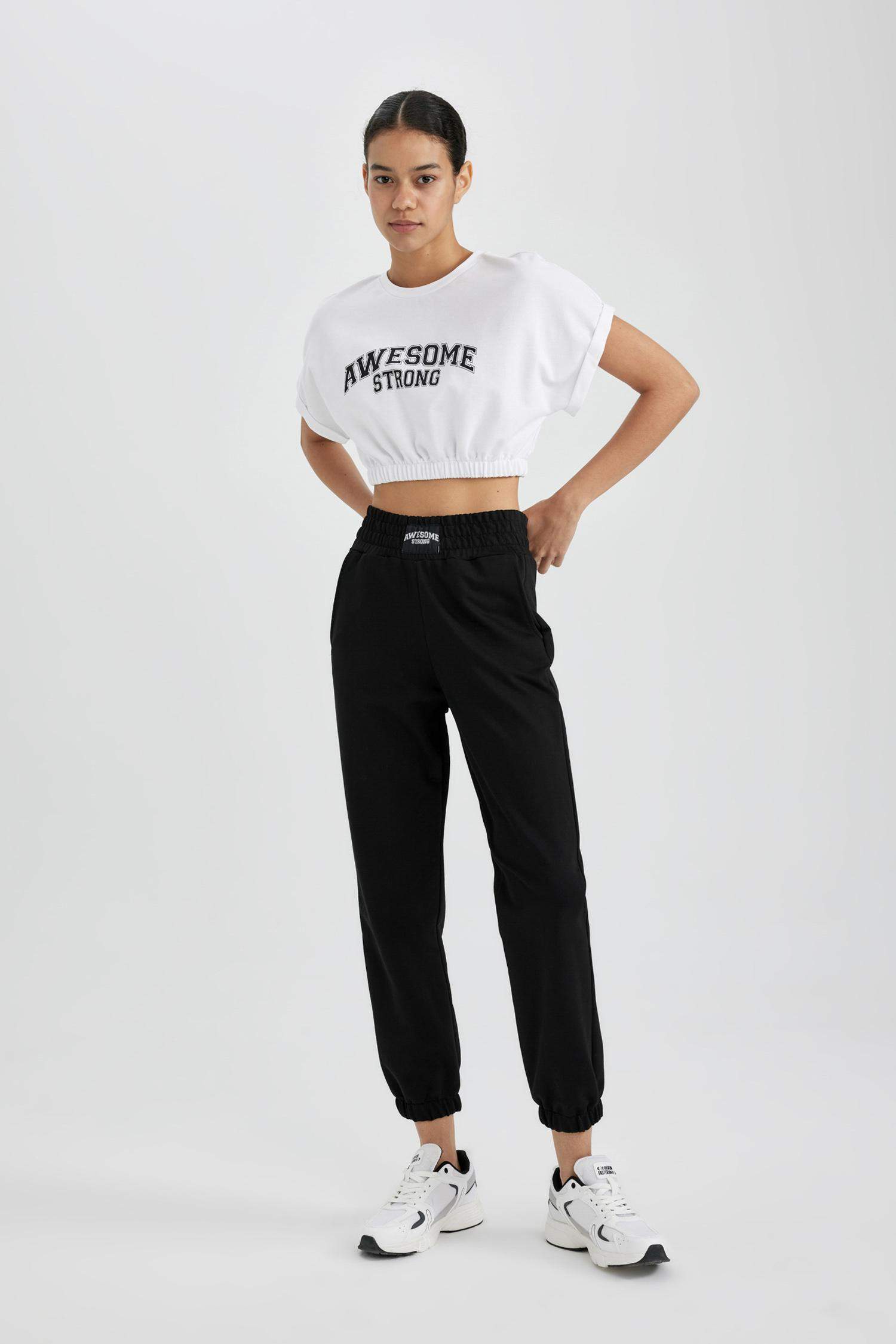 DeFactoFit Standard Fit Basic Jogger Sweatpants