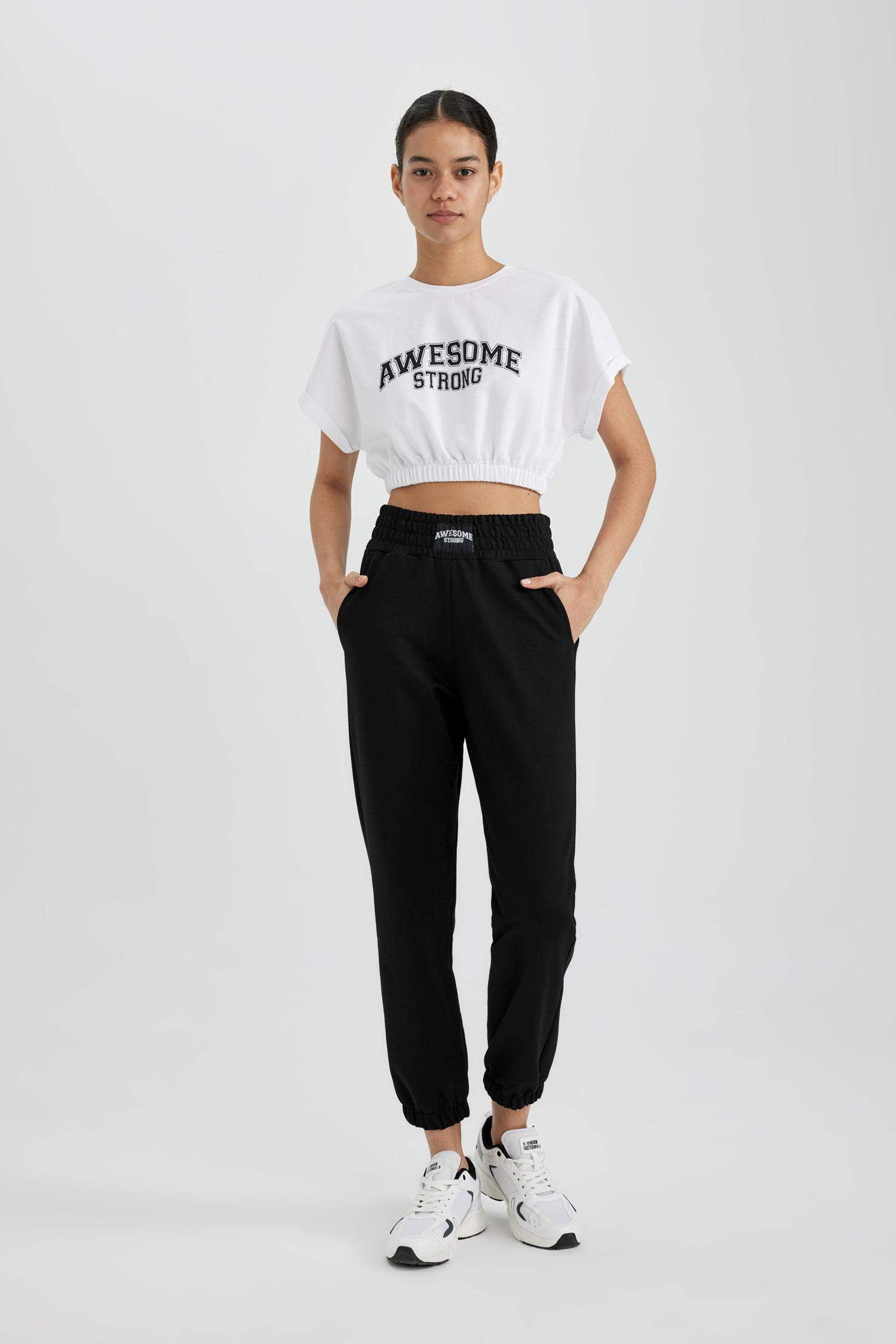 DeFactoFit Standard Fit Basic Jogger Sweatpants