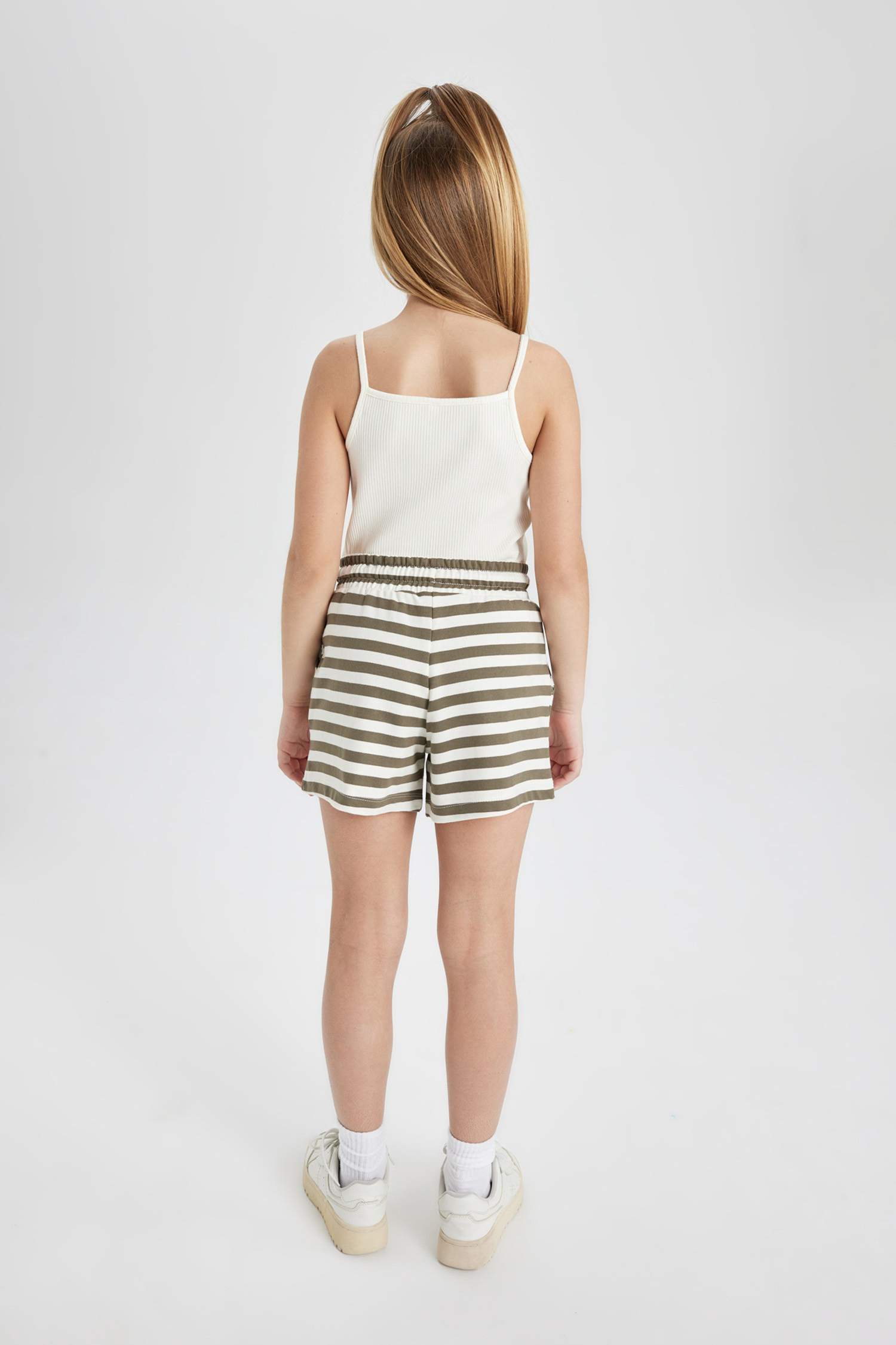 Girl Striped Shorts