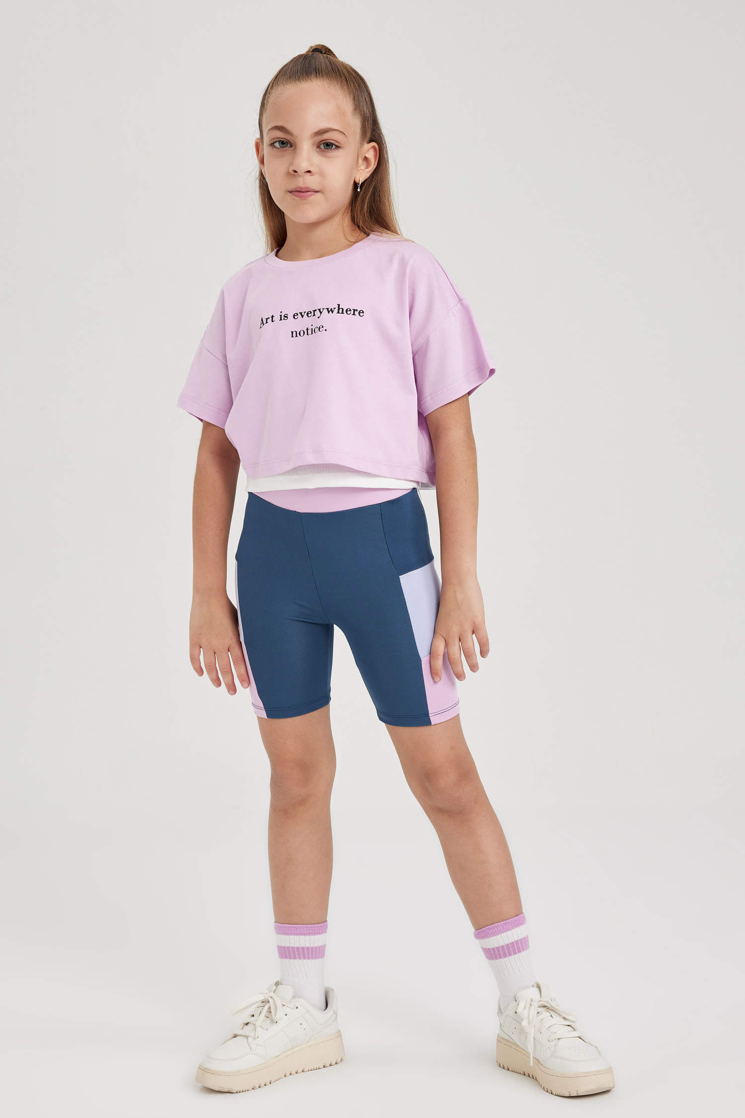 Silky Toes Girls Soft Cotton Summer Bike Shorts Casual Breathable Short  Biker Leggings School Uniform