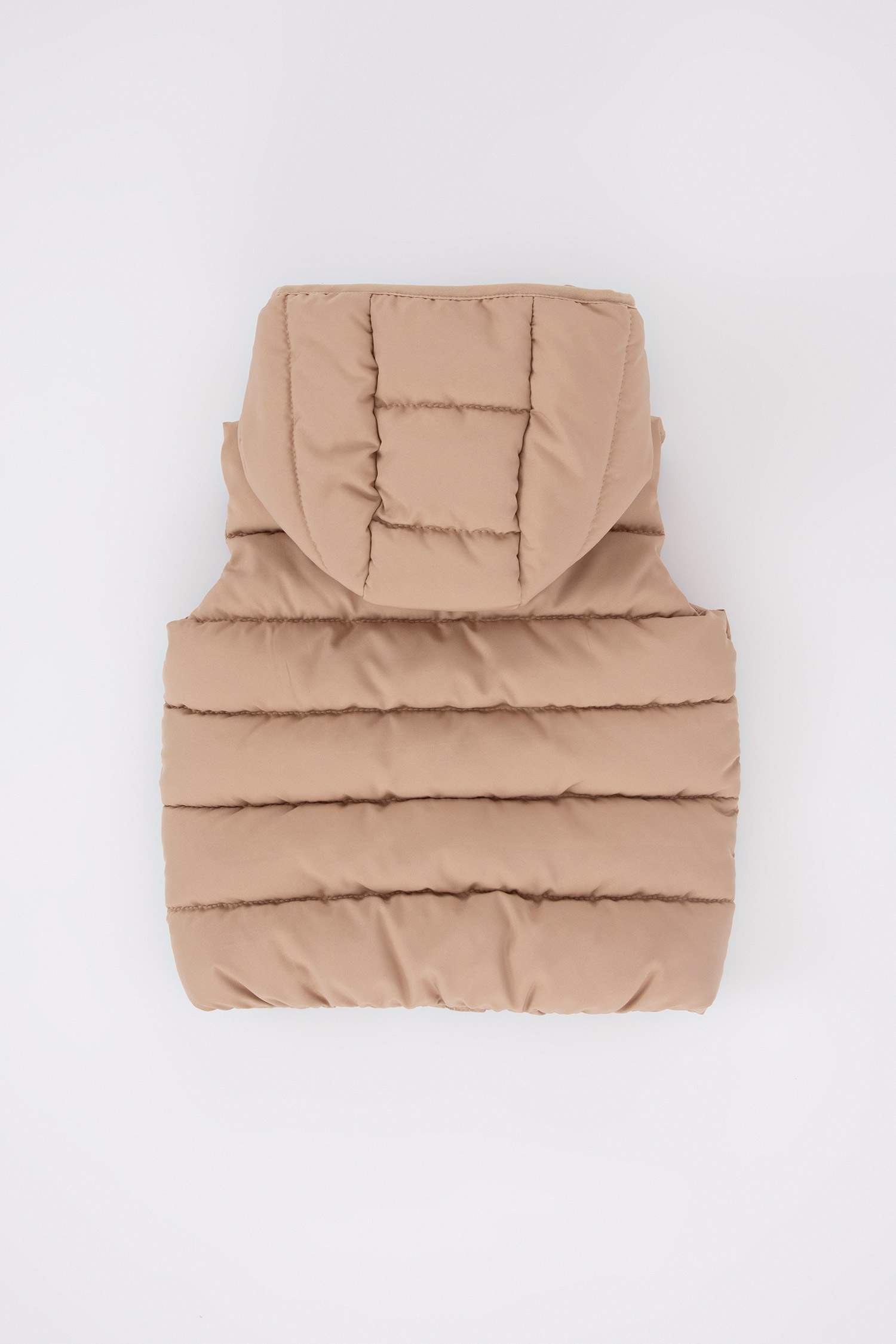 Жилет с капюшоном для малышей девочек