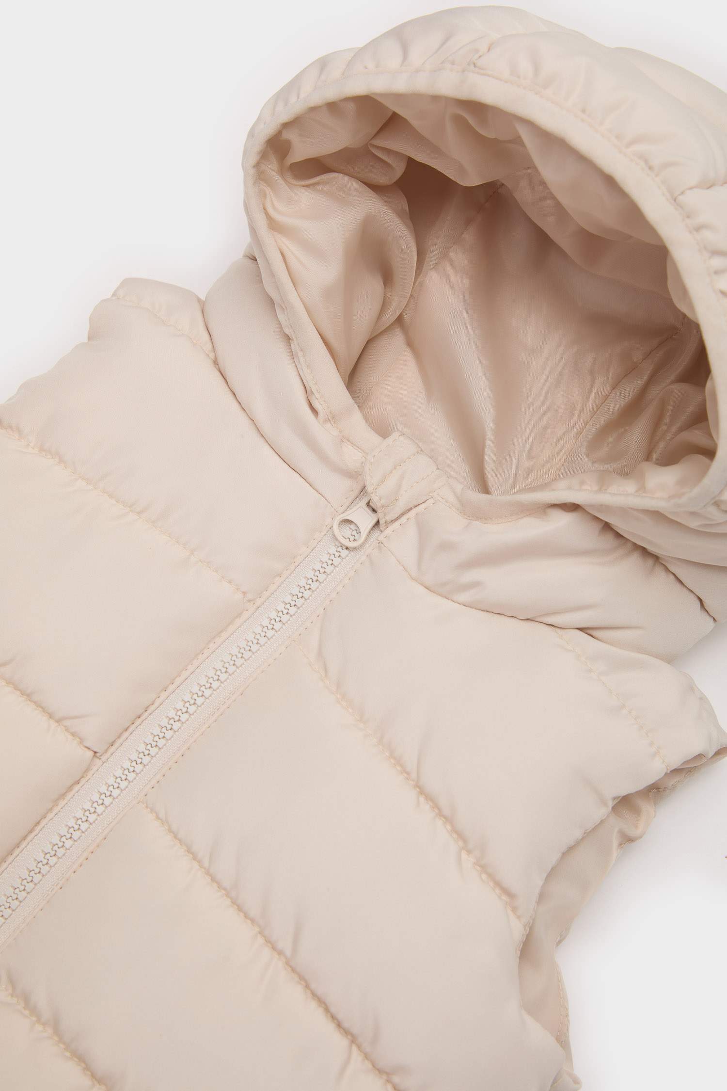 Baby Girl Hooded Puffer Vest