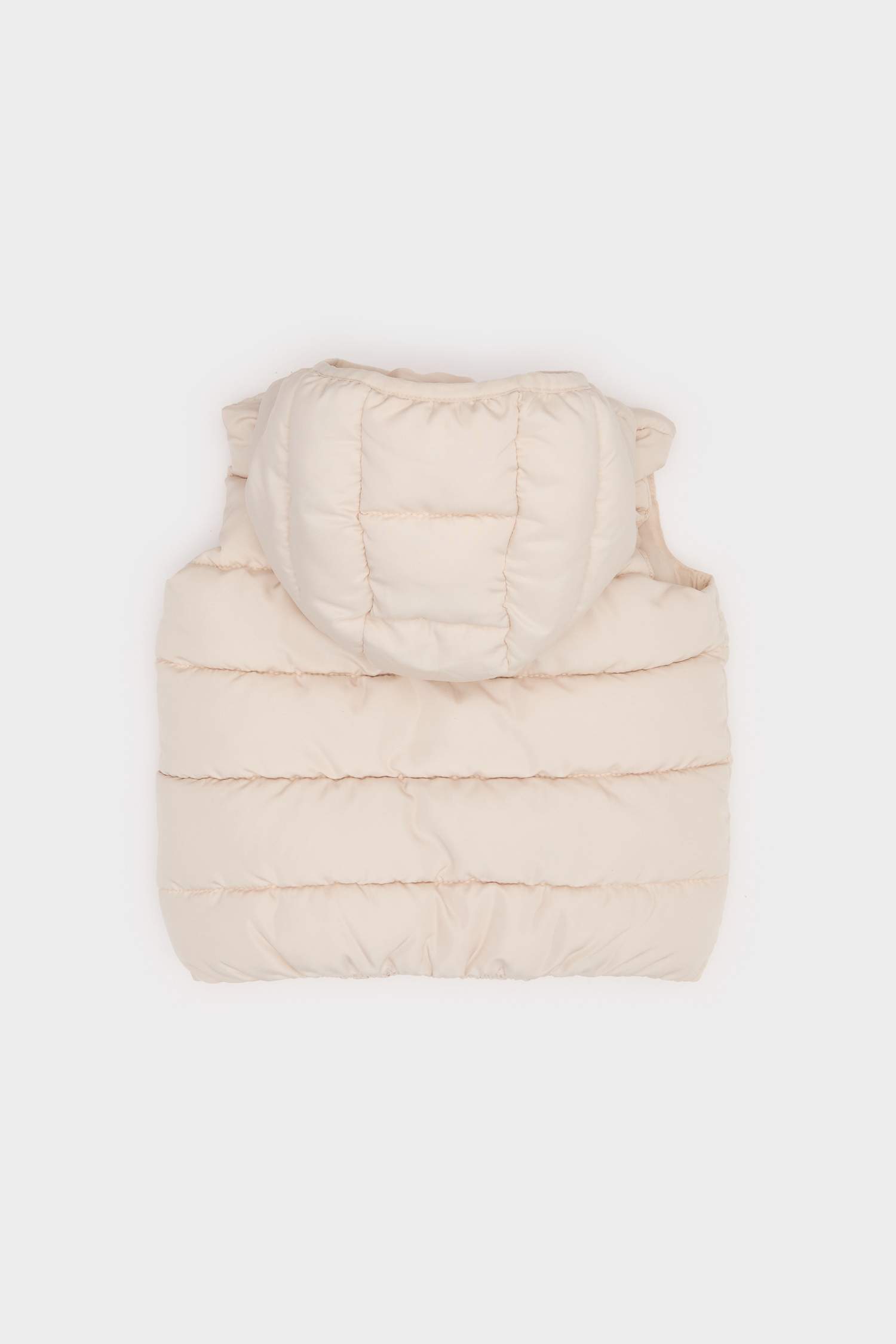 Baby Girl Hooded Puffer Vest