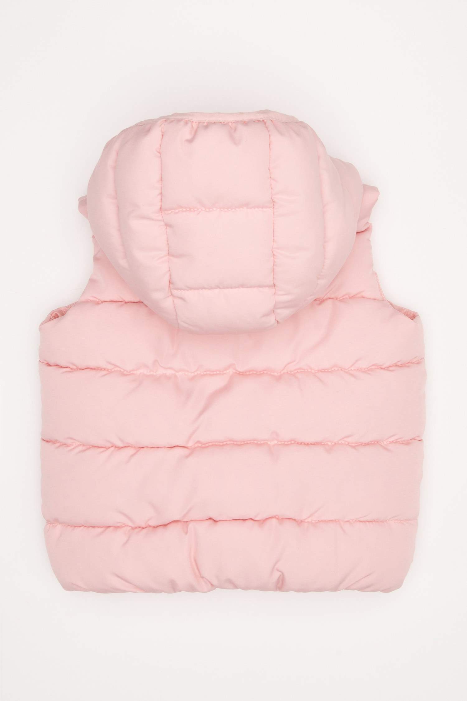 Kız Bebek Su Geçirmez Kapüşonlu Fermuarlı Şişme Yelek