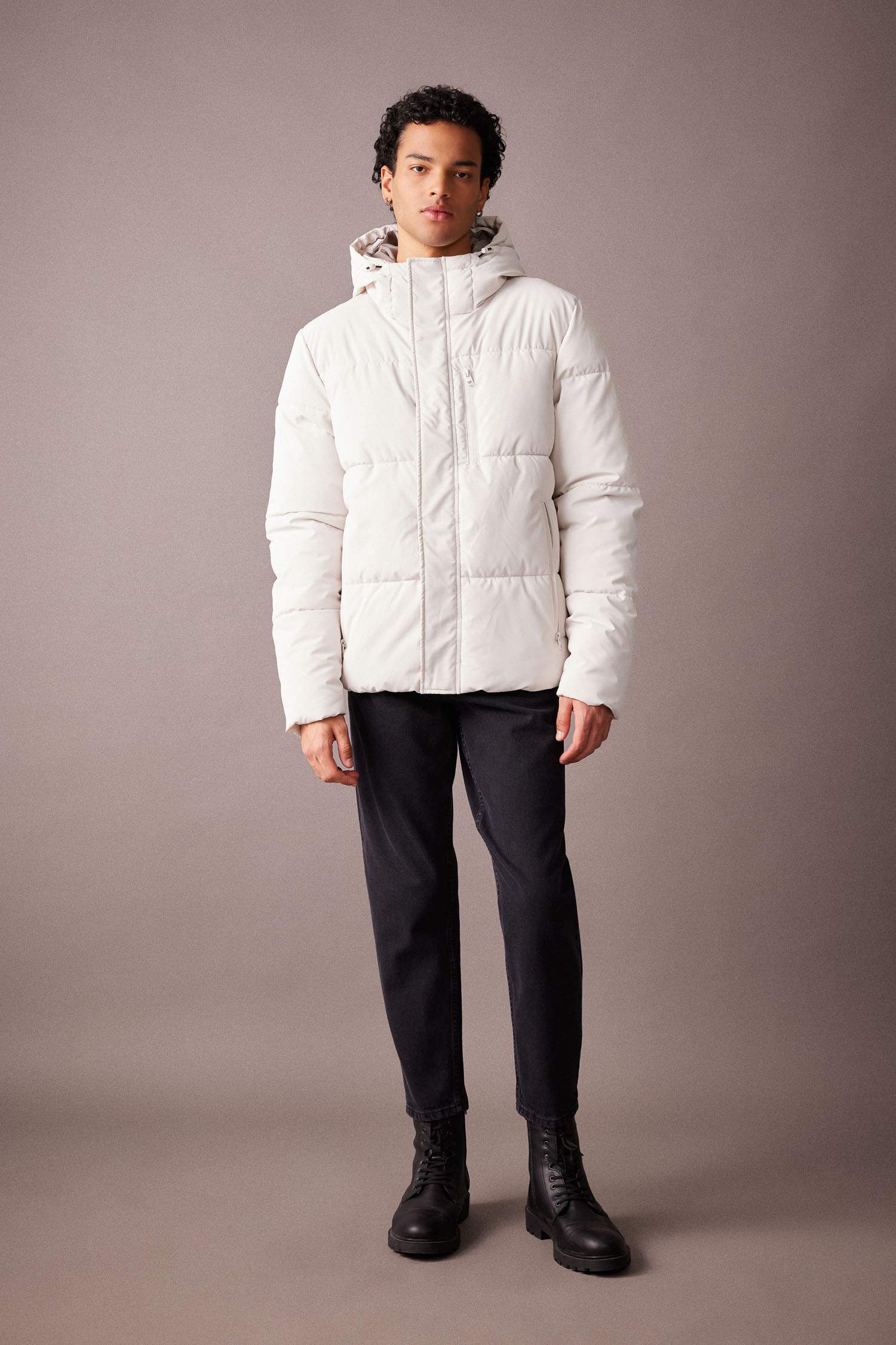 Regular Fit Puffer Jacket