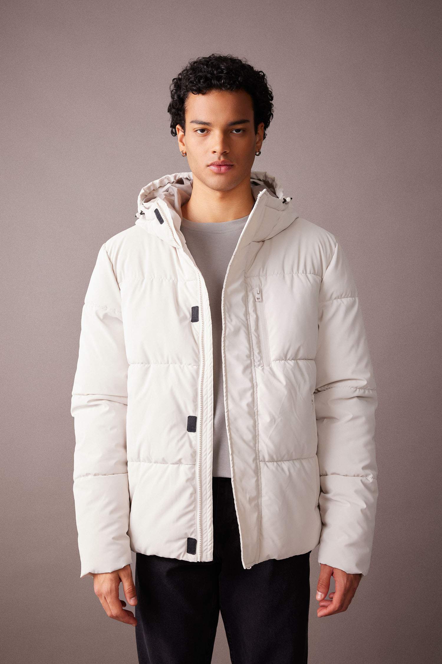 Regular Fit Puffer Jacket