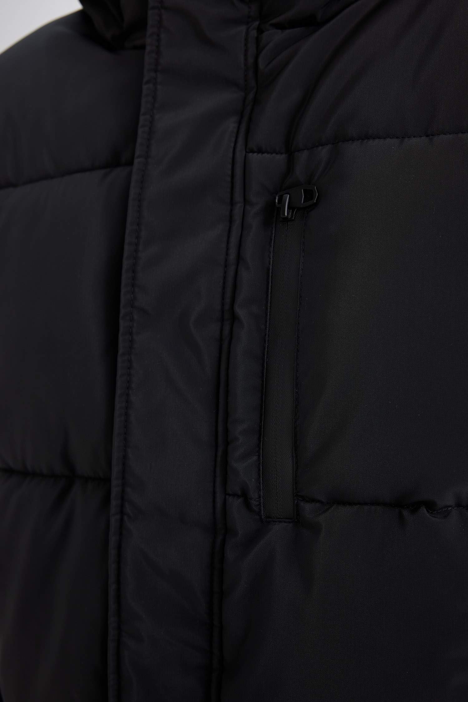 Su Geçirmez Şişme Mont Kapüşonlu Fermuarlı Cepli Çıtçıtlı Cepli