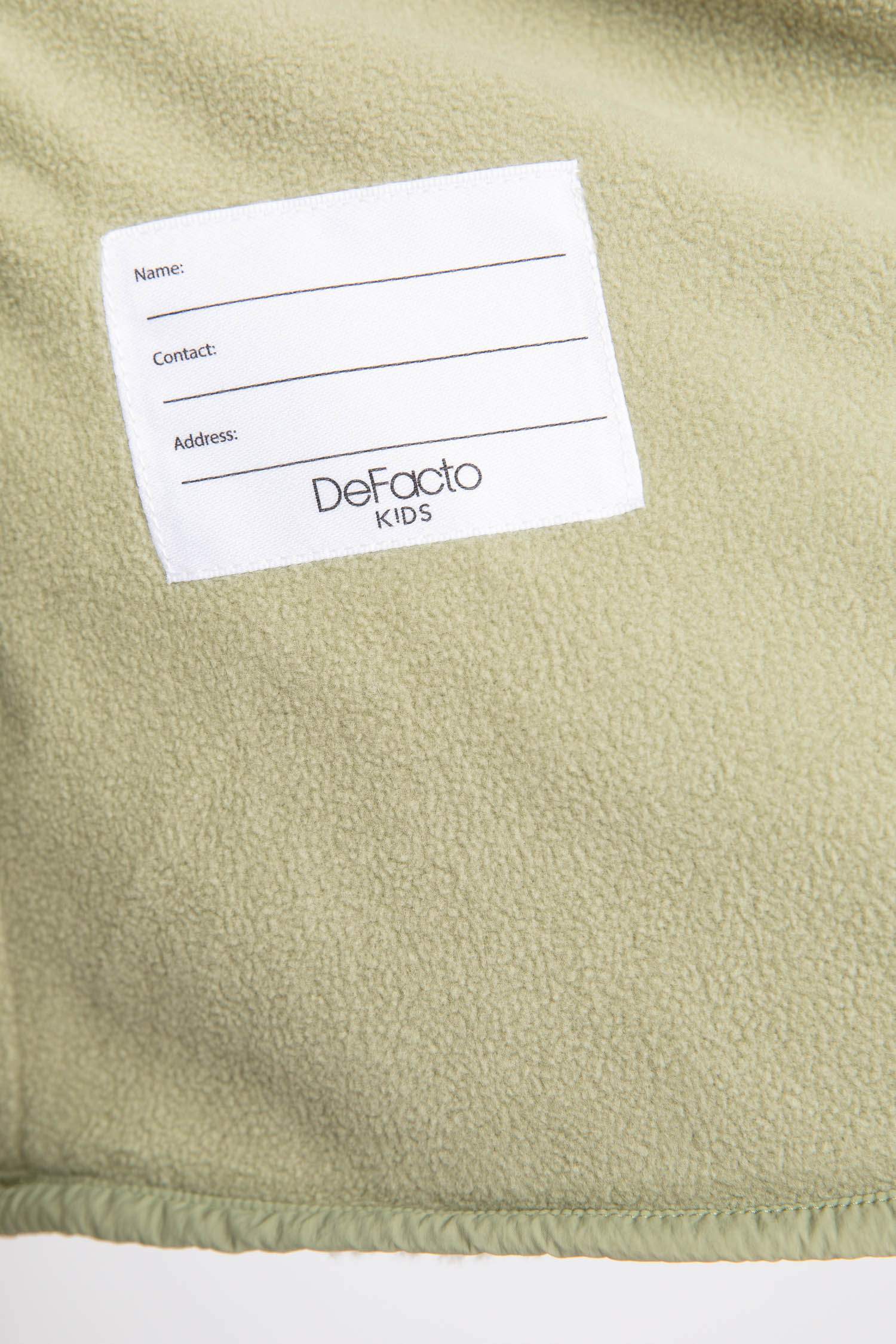 Куртка с капюшоном с флисовой подкладкой для девочек