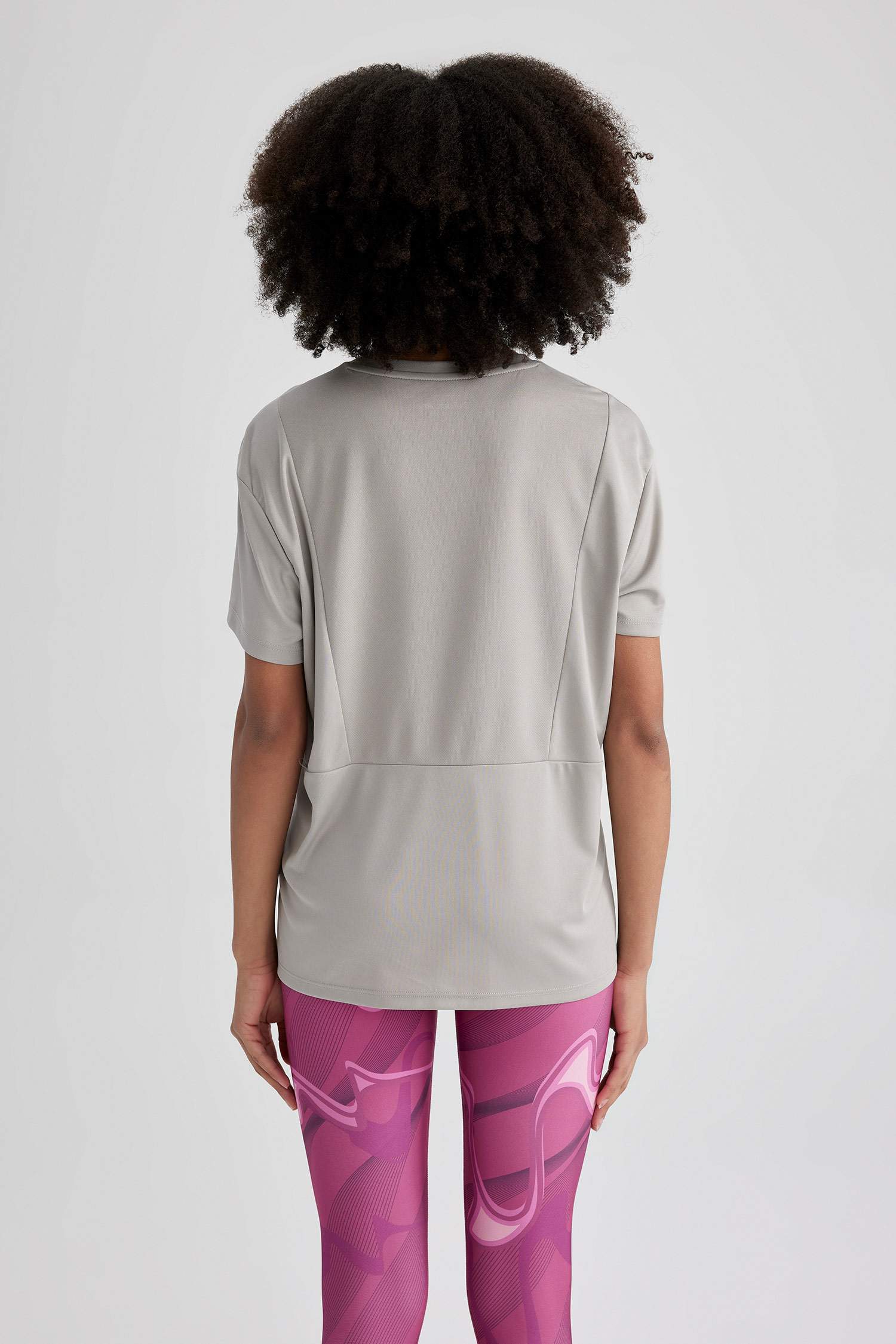 Loose Fit Crew Neck Slogan Short Sleeve T-Shirt