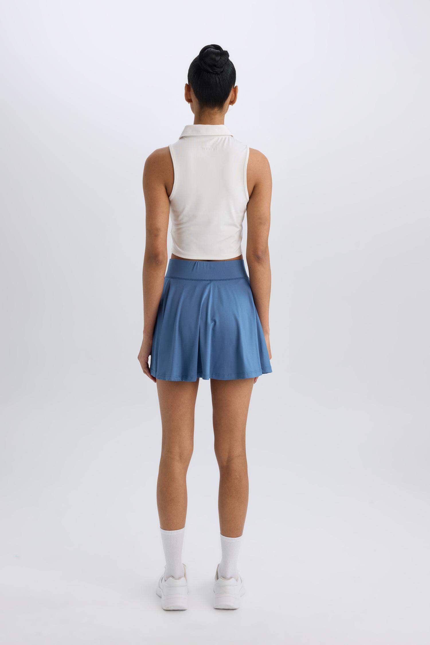 DeFactoFit Sporcu İçi Taytlı Mini Tenis Eteği