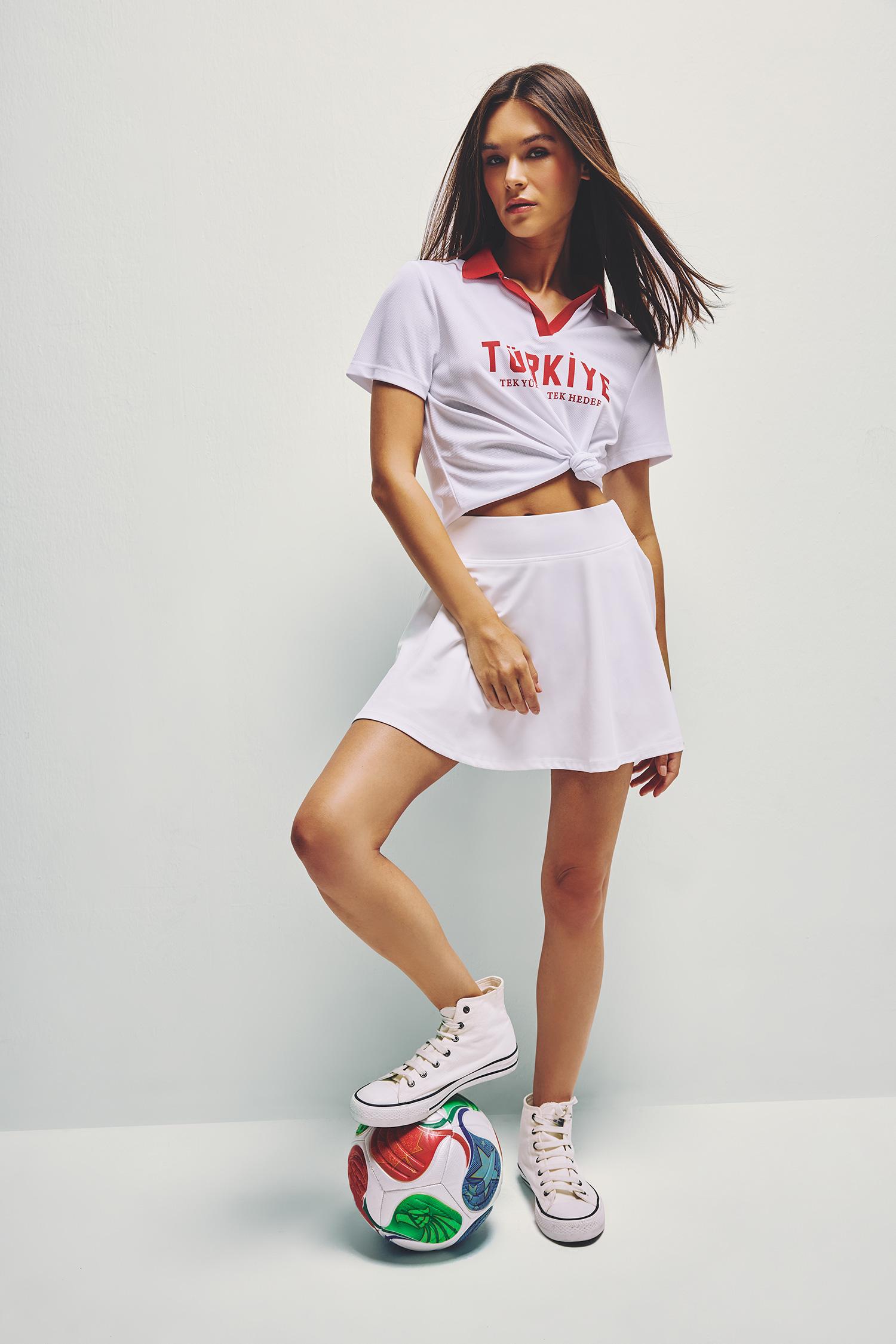 DeFacto Sporcu İçi Taytlı Mini Tenis Eteği