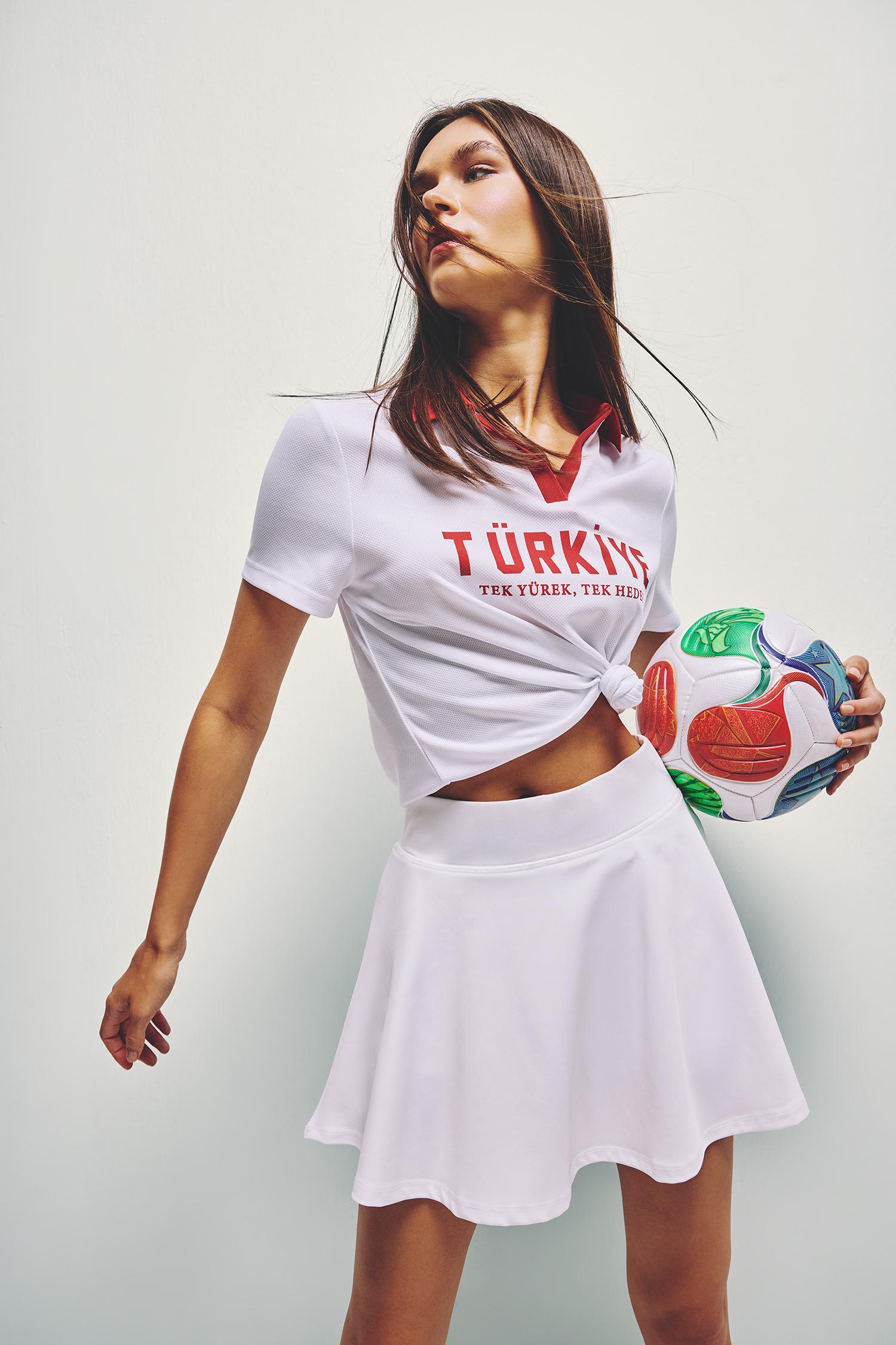DeFacto Sporcu İçi Taytlı Mini Tenis Eteği görsel 2